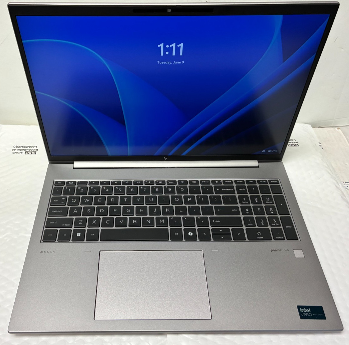 HP ZBook FireFly 16 G11 Laptop Ultra 7 165H 32GB 1TB RTX A500 Win 11 – Warranty