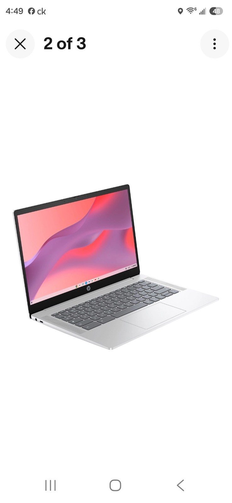 HP 14a-nf0131wm 14″ HD Pentium N200 1.8GHz Intel UHD Graphics 4GB RAM 128GB SSD