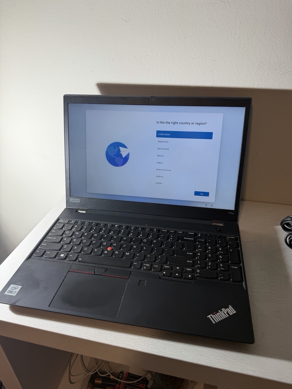 Lenovo Thinkpad P15s Gen 1 i7-10510U 16GB FHD 512GB SSD Quadro P520 Win 11 Pro