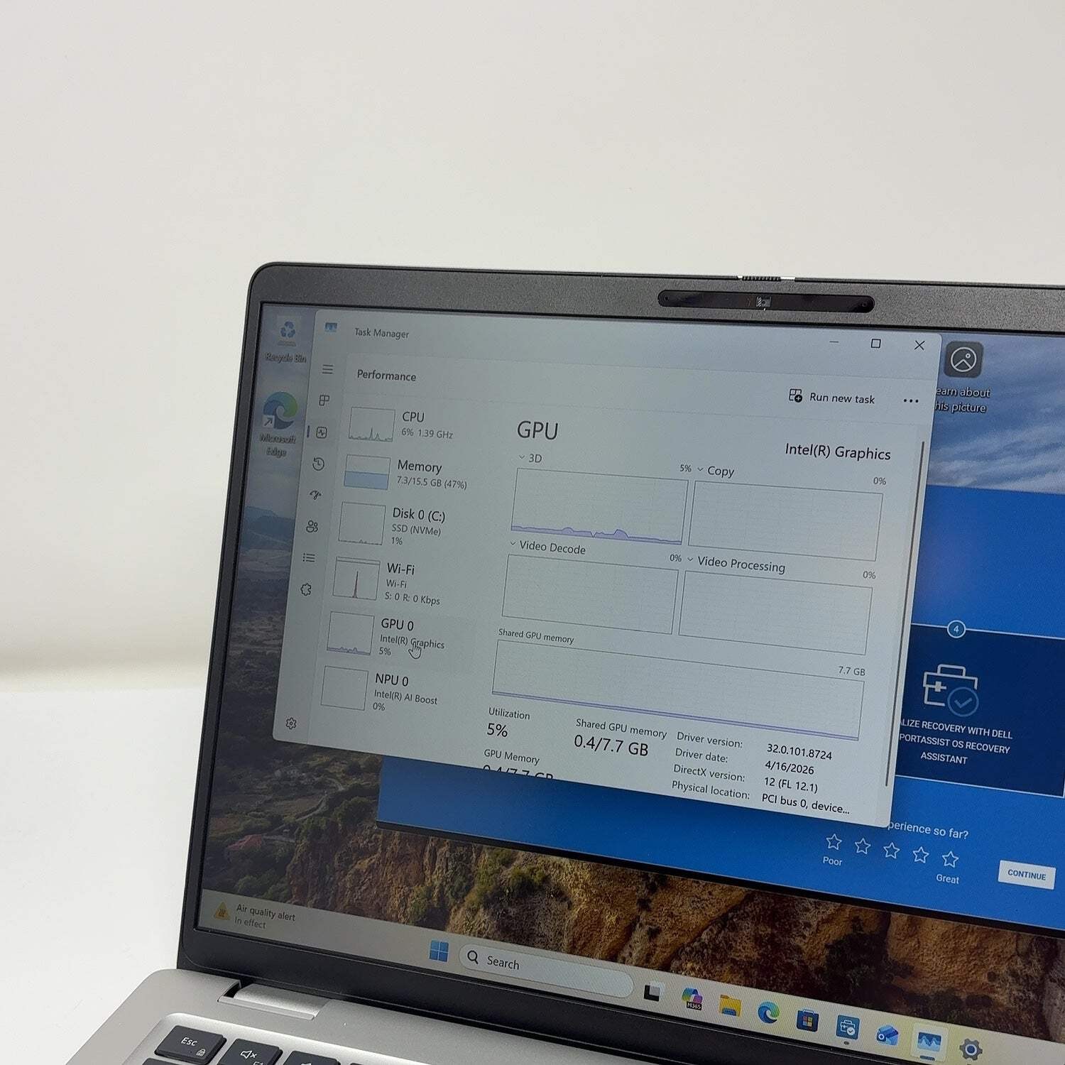 Dell 14 Plus PB14250 14″ Core Ultra 7 265U 2.1GHz 16GB RAM 512GB SSD
