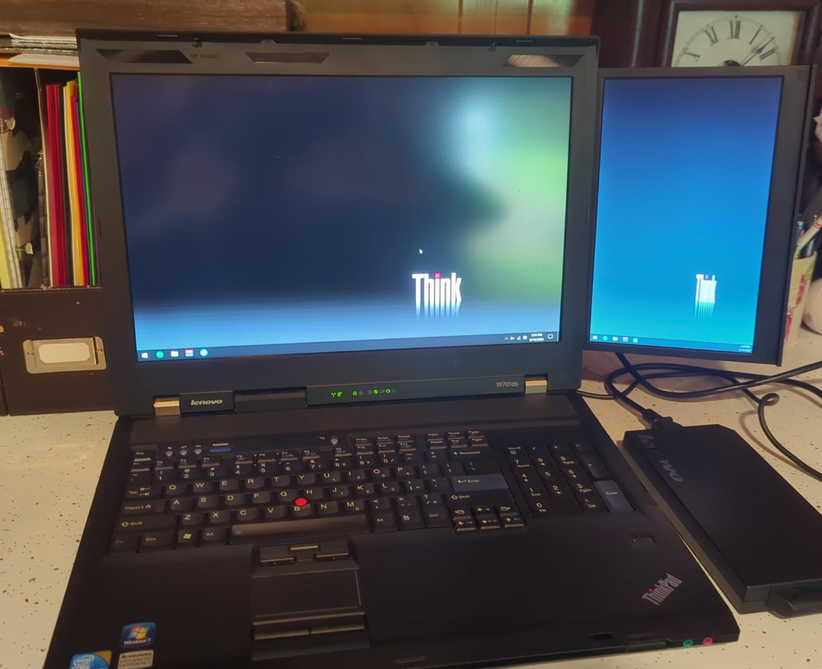 Lenovo ThinkPad W701ds i7-820qm 32GB Ram Quadro 2800M No HDD