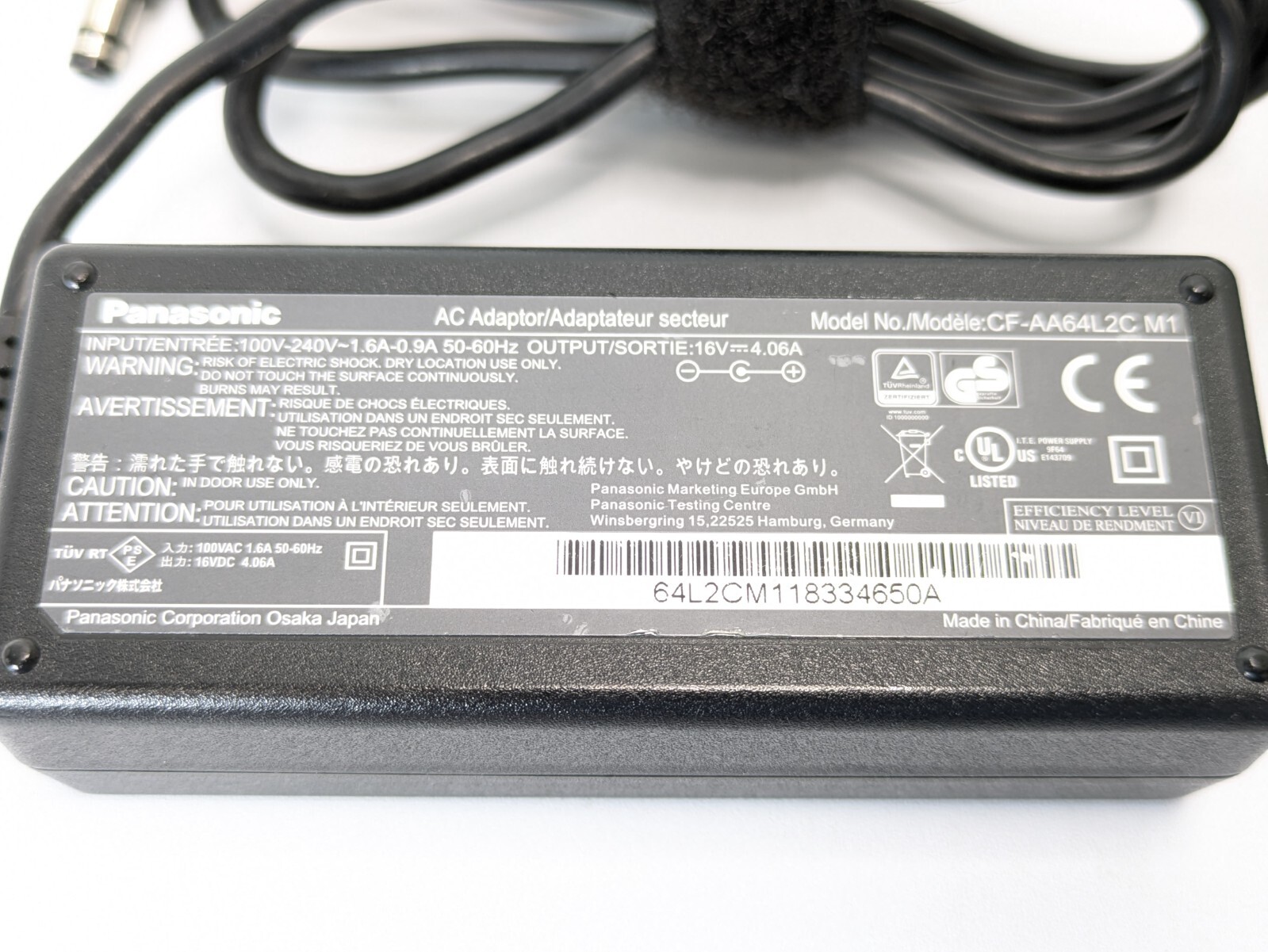 Panasonic Let’s Note CF-SZ6Z16VS Core i7-7600U Windows 11 Memory 16GB SSD512GB