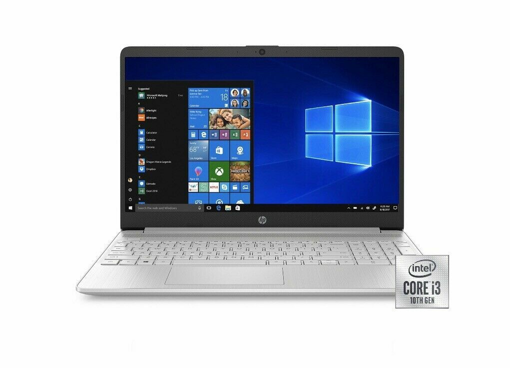 HP 15.6″ HD, i3-1005G1 3.4GHz, 4/8GB RAM, 128/256/500GB SSD Windows 10 Brand New