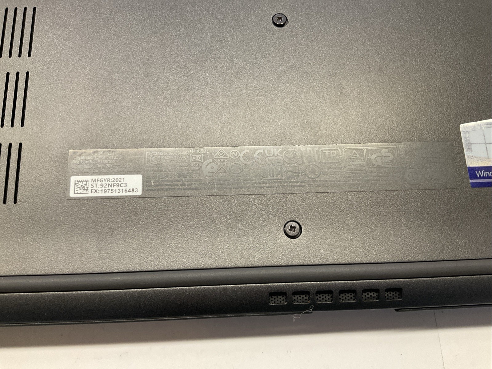 Dell Latitude 7420 | i5-11th Gen | No Power | (P10)