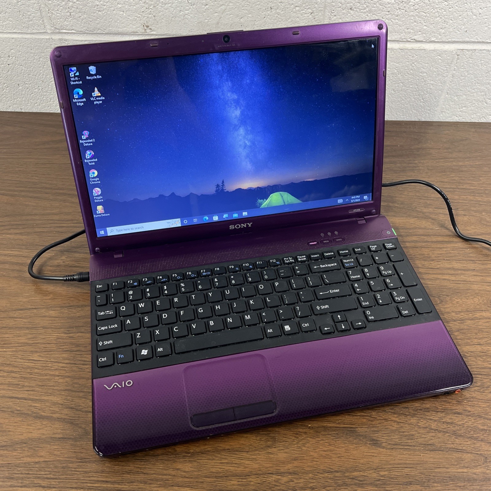 Sony Vaio PCG-71315L 15″ Laptop i3 M370, 4GB RAM 512GB HDD, ⚠️ FOR PARTS READ