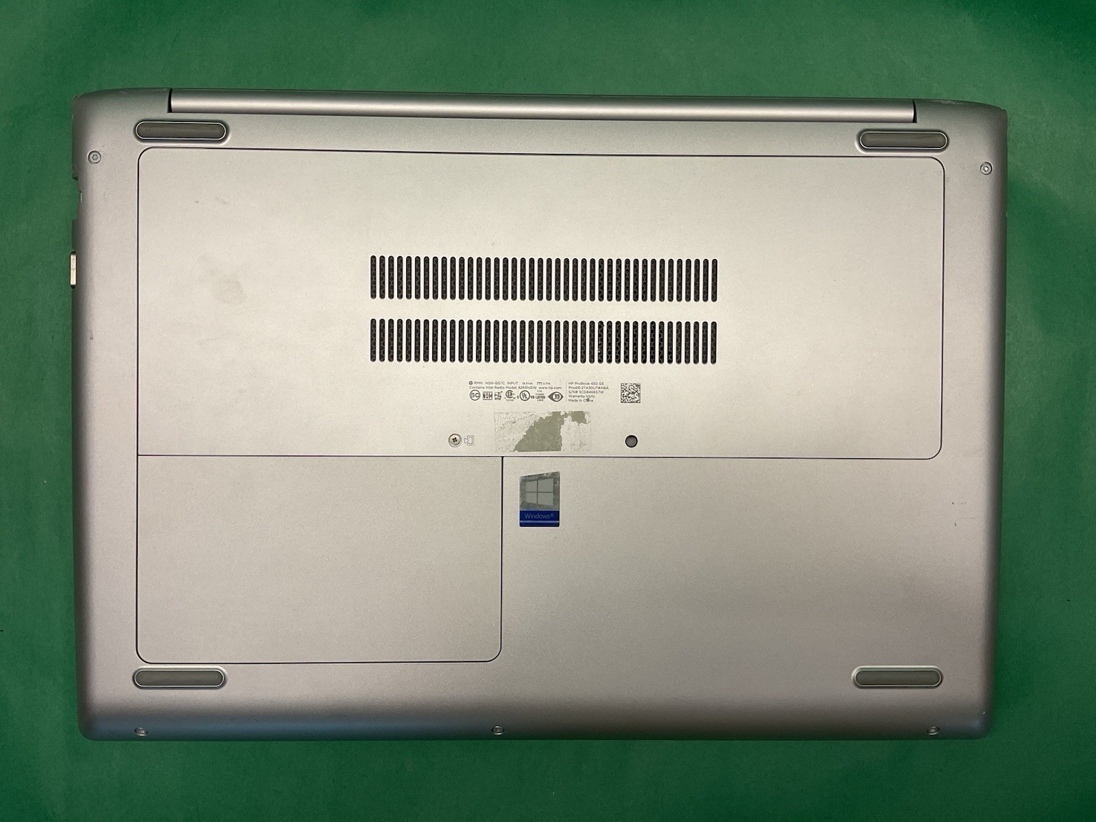 Lot Of 4 HP ProBook 450 G5 – Untested – No RAM – No HD