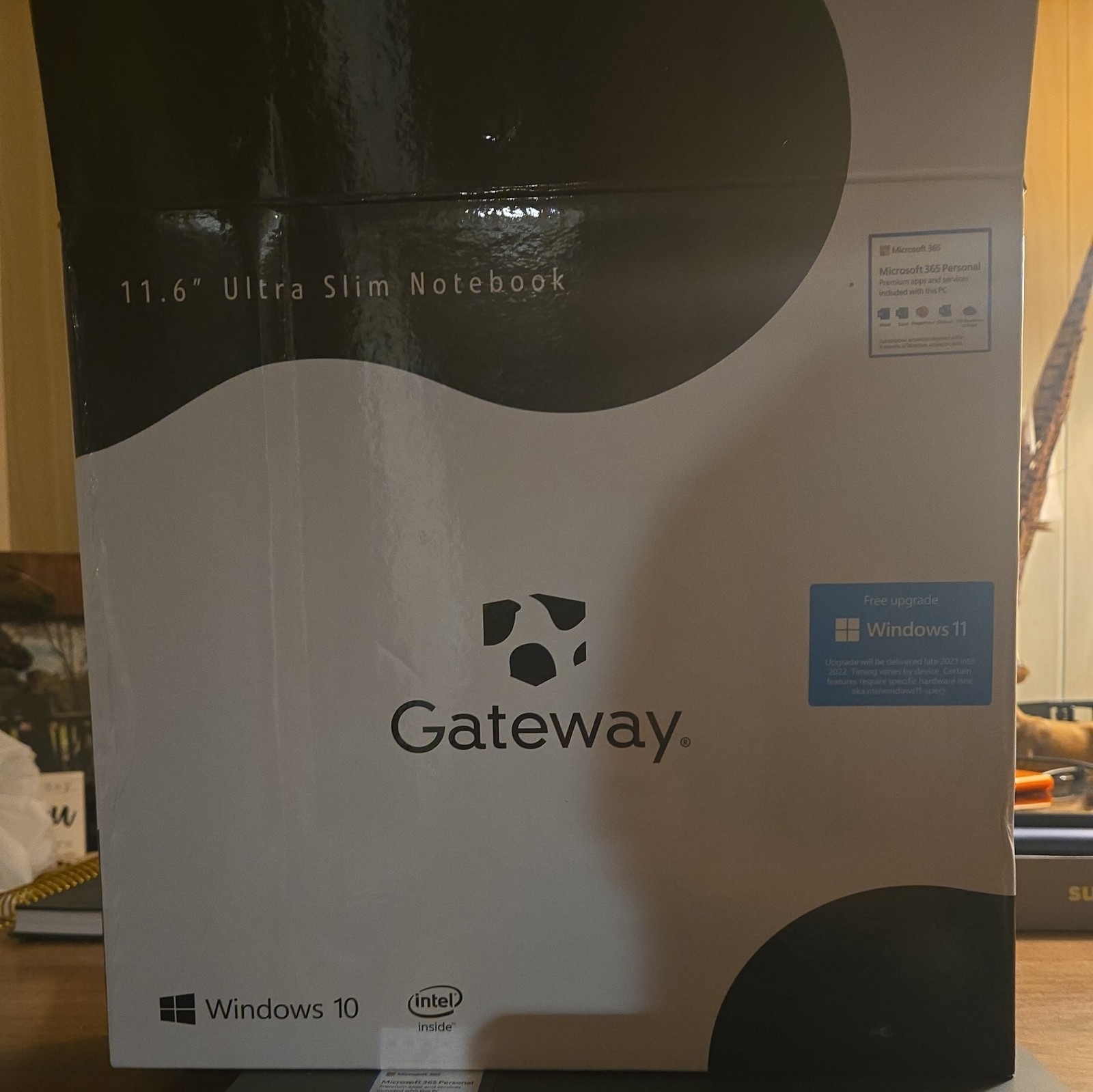 Gateway 11.6″ Ultra Slim Notebook HD Intel Dual Core 64GB eMMC 4GB RAM