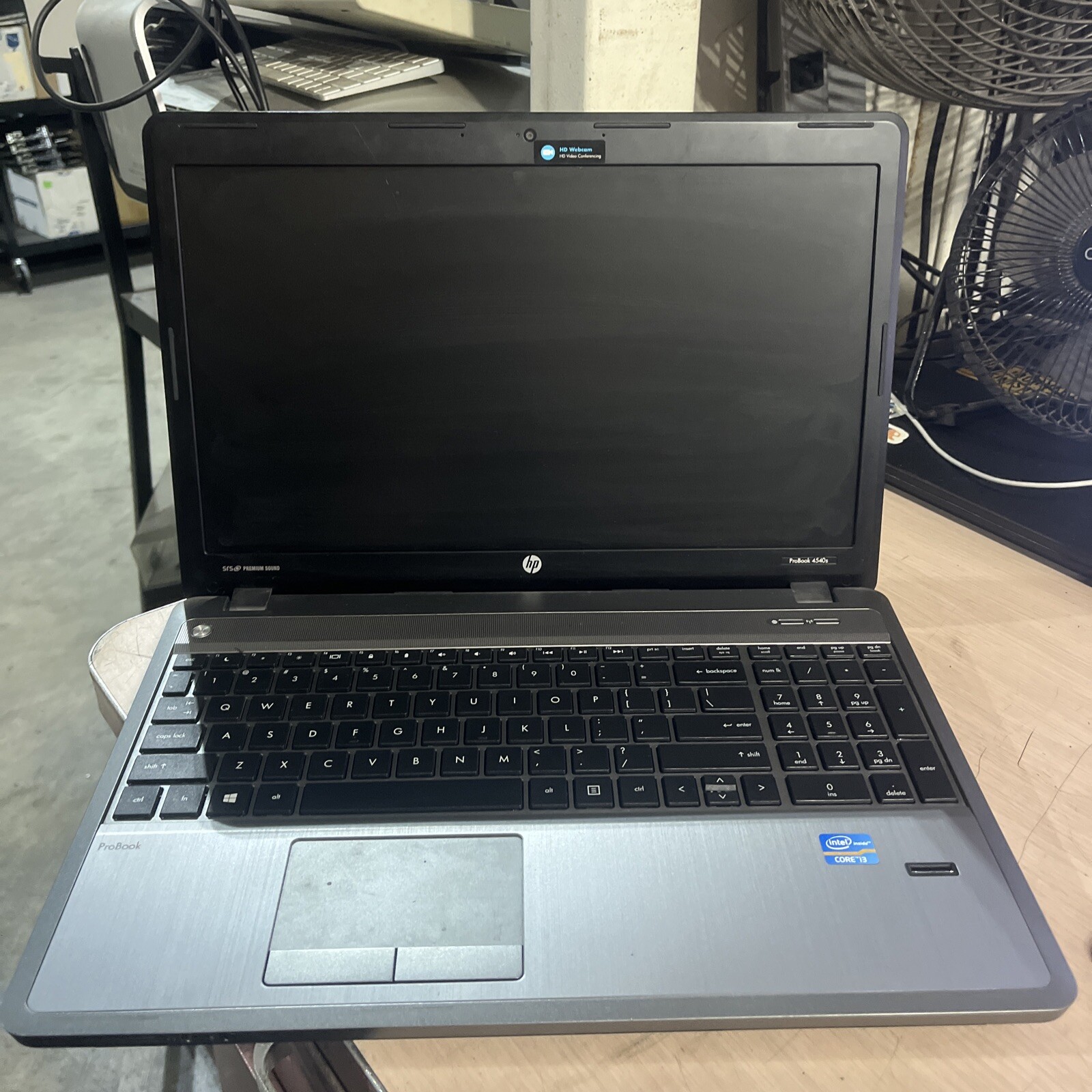 HP PROBOOK 4540S INTEL CORE I3-3110M 2.40GHZ 4GB RAM NO HD /