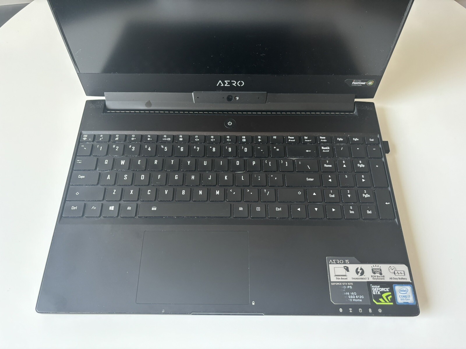 Giga-Byte Technology Aero 15X v8-BK4 15″ Ultra Slim Gaming Laptop 144Hz IPS Anti