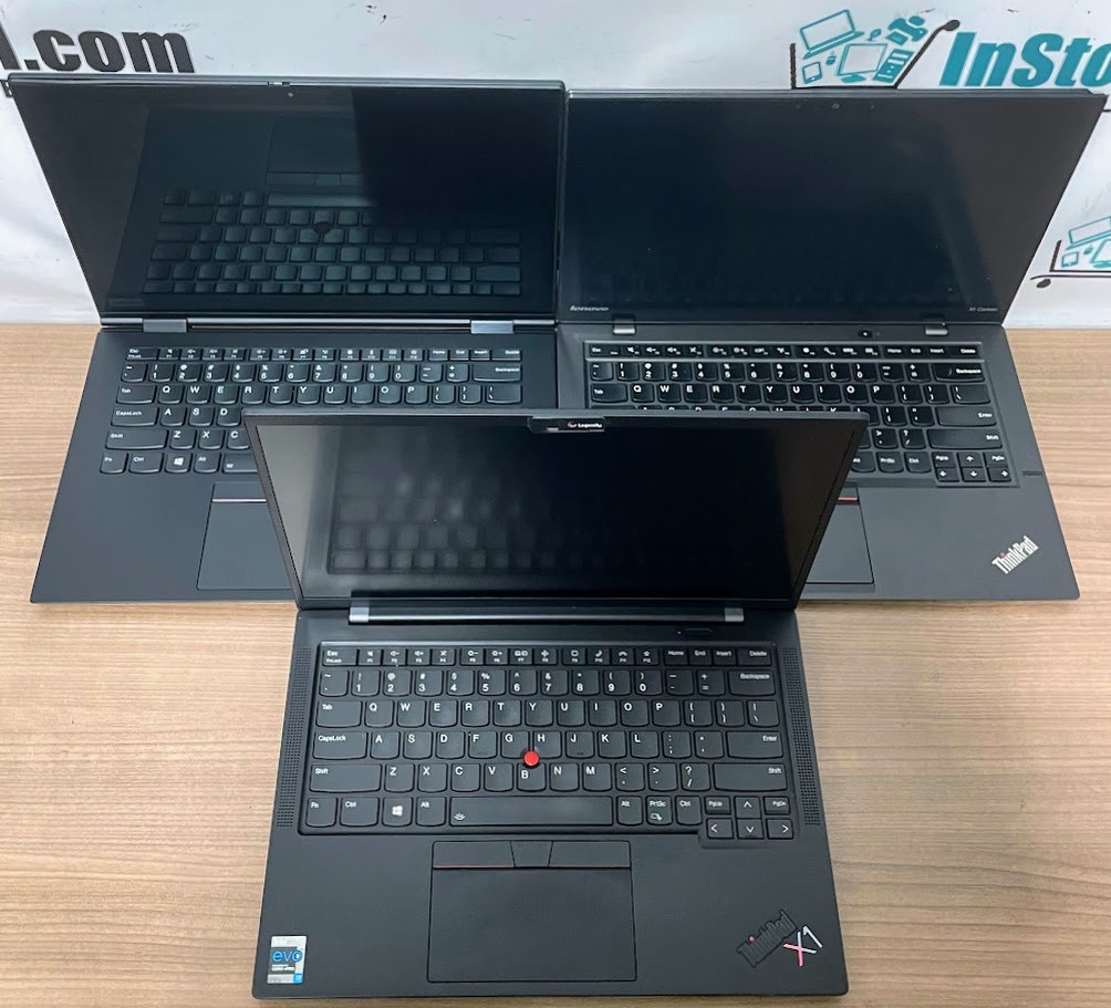 LOT 3 AS-IS MIX Lenovo ThinkPad X1 i7-5 / i5-8 / i7-11 NO RAM NO SSD PLEASE READ