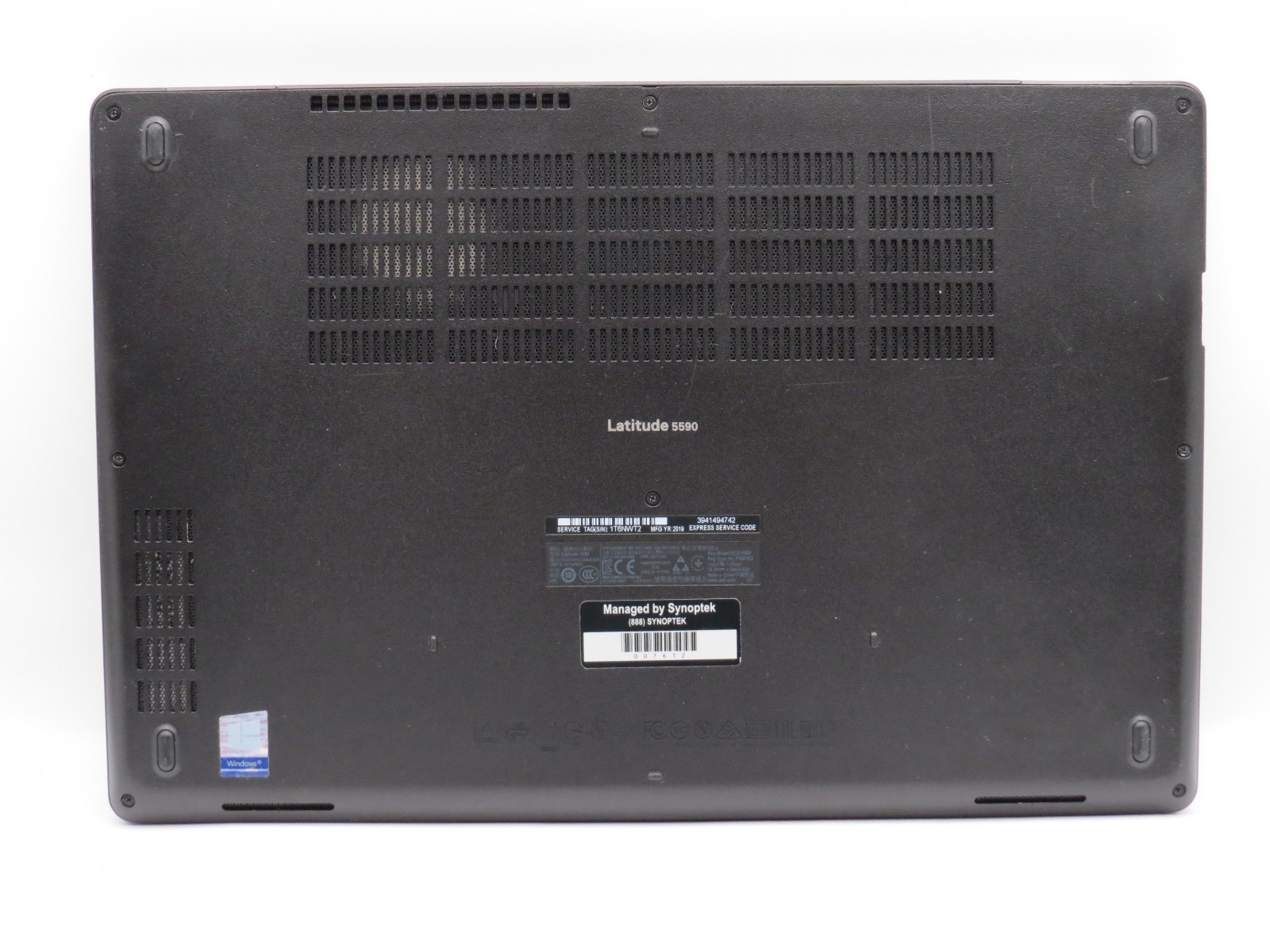 Dell Latitude 5590 | i7-8650U @ 2.1GHz | 16GB DDR4 | 512GB m2 | 15.6″ | No OS