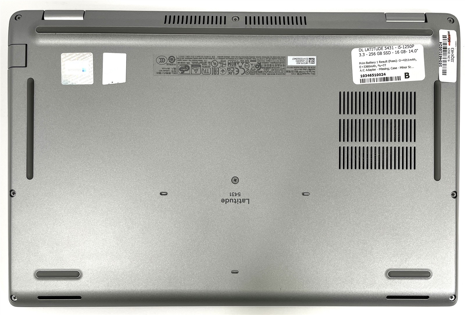 Dell Latitude 5431 Laptop i5-1250P 256GB SSD 16GB RAM – Windows 11 Pro