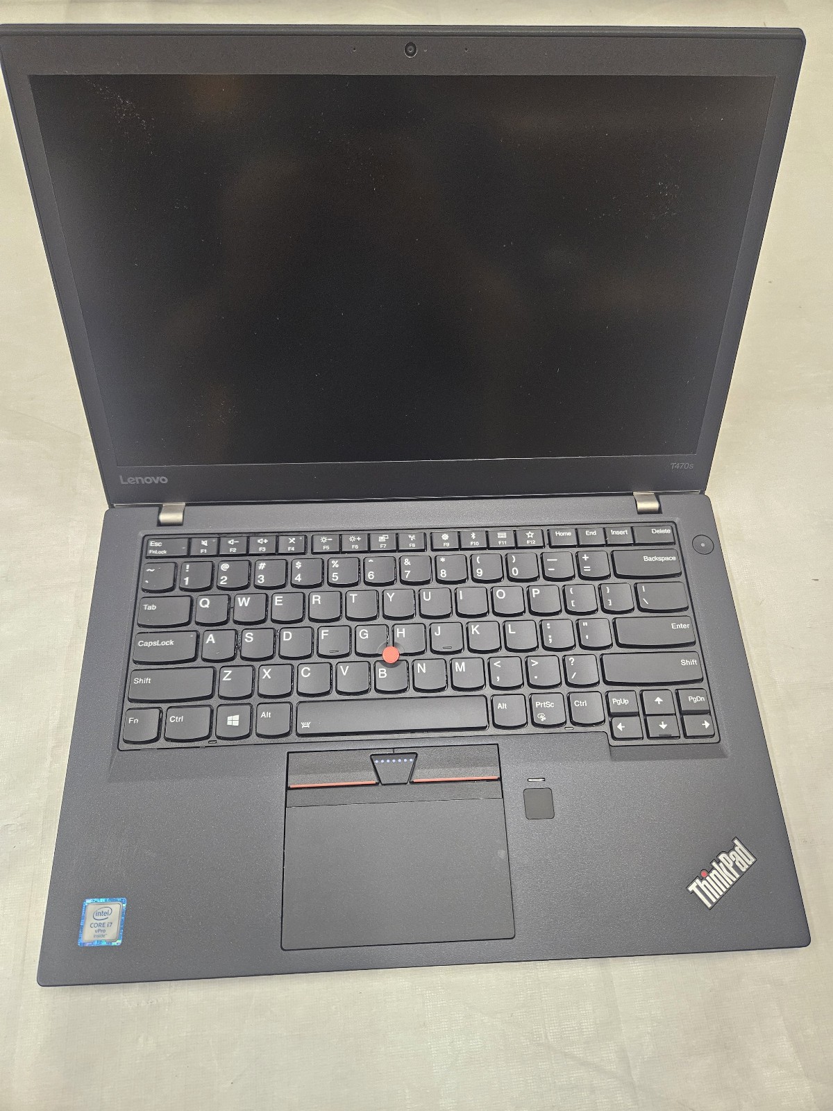 Lenovo T470s i7-6600u 2.60 GHz 4 GB RAM NO SSD NO OS NO Battery NO Charger