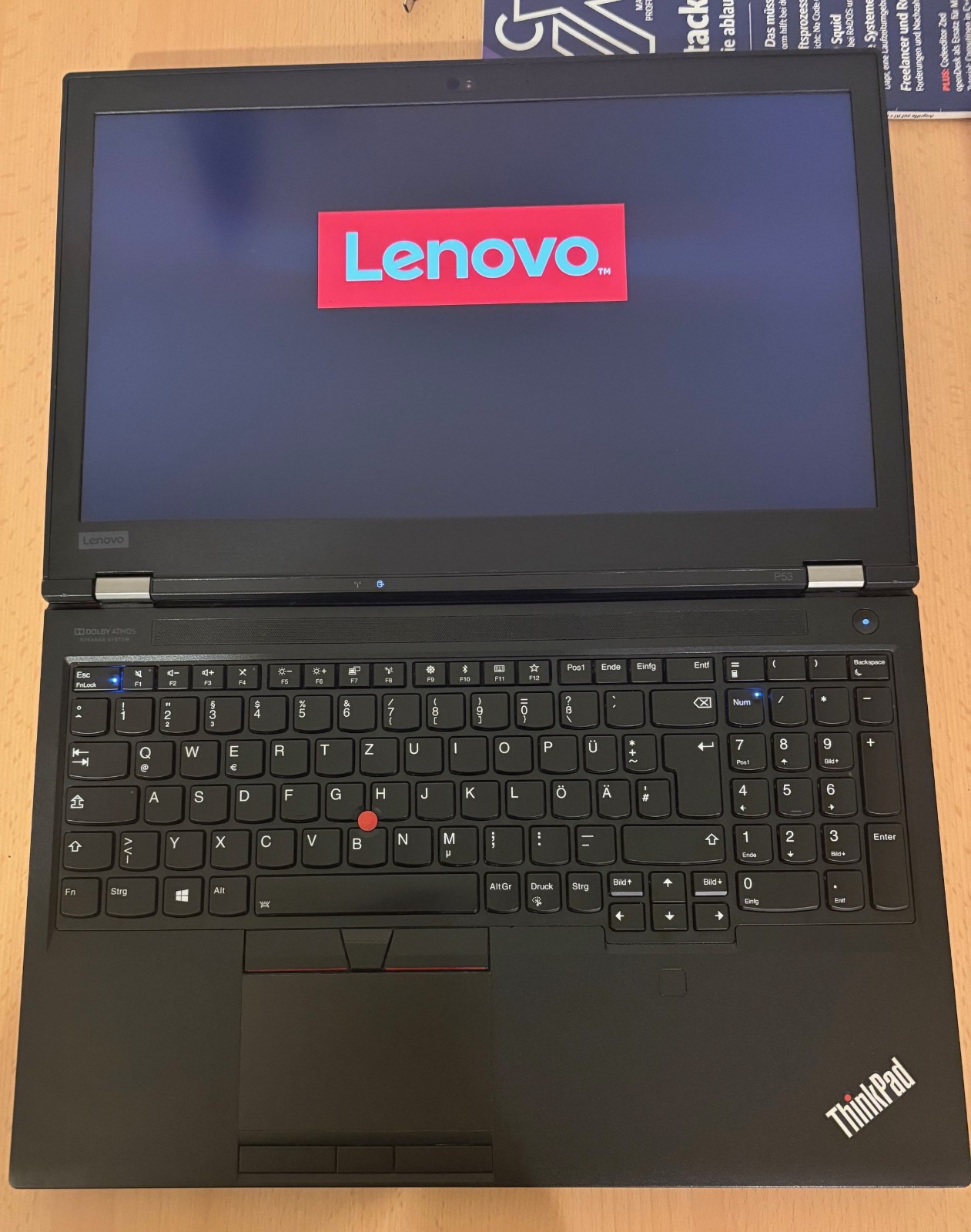 Lenovo ThinkPad P53 Core i7-9850H 80GB 2TB 15.6′′ 4K UHD Quadro RTX 3000 W11P