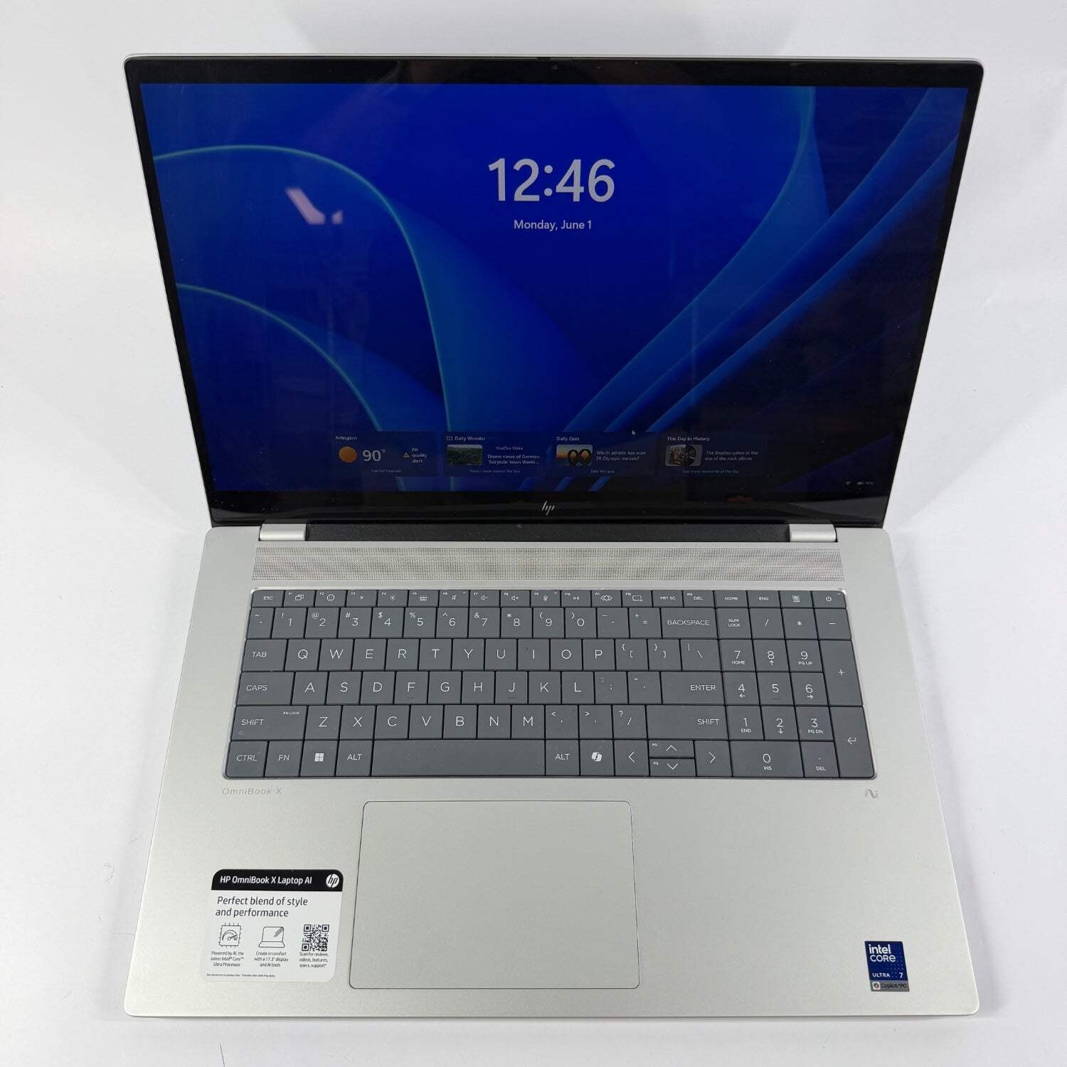 HP OmniBook X 17-DD0013DX 17.3″ ultra 7 256v 4.8GHz 16GB RAM 1TB SSD