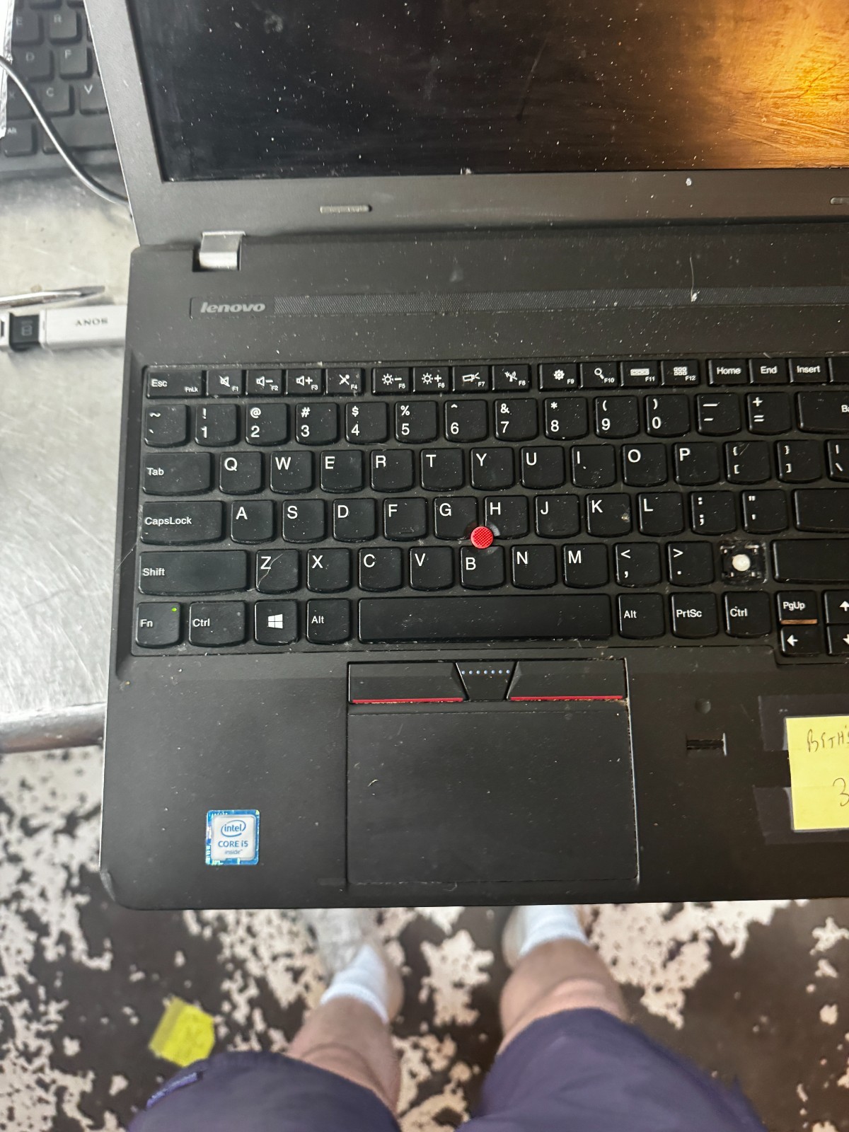 Lenovo ThinkPad E560 Intel i5 Laptop for Parts/Repair #6244