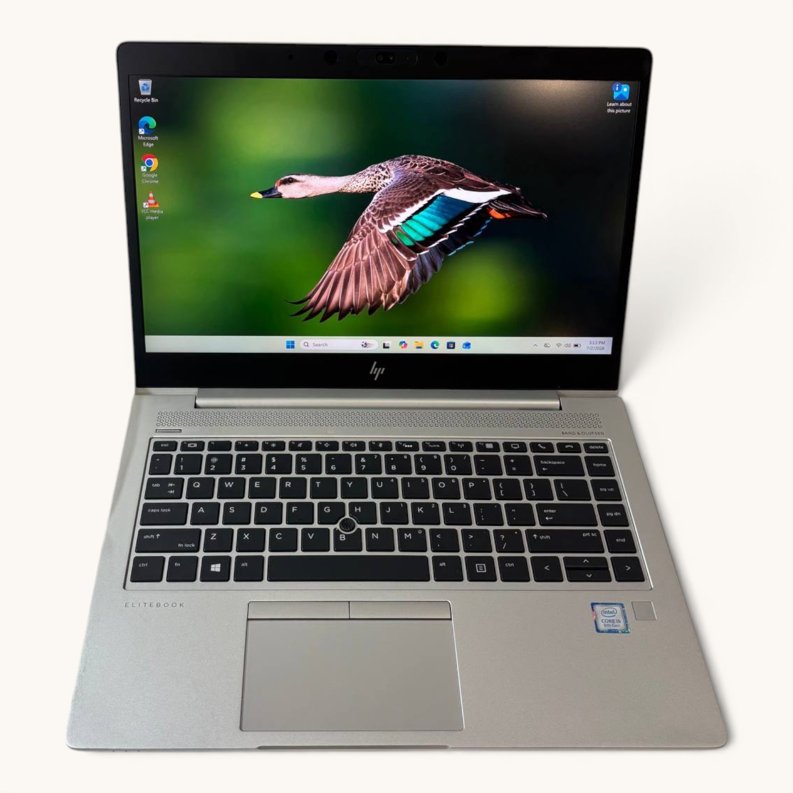 HP EliteBook 840 G5 – i5 8th Gen | 8GB RAM | 256GB SSD | Win11 #128