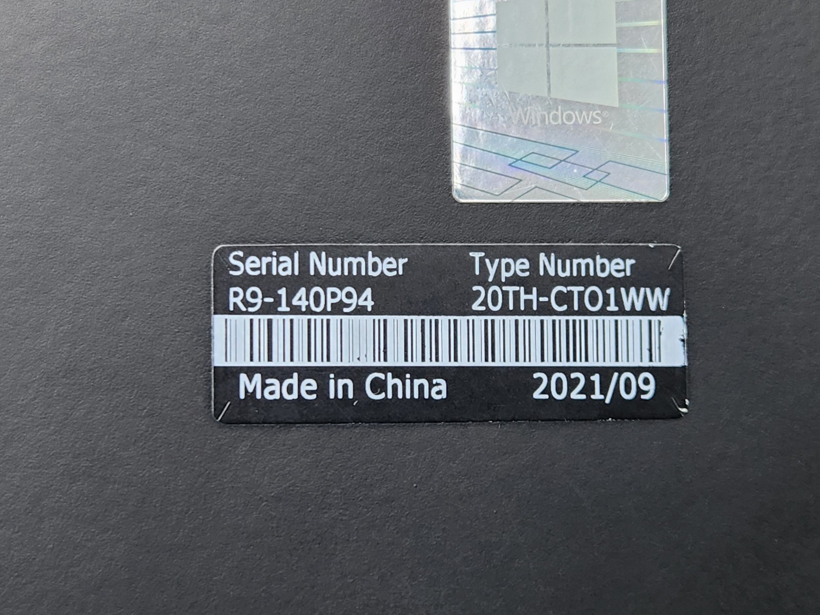 Lenovo ThinkPad P1 Gen 3 15.6 FHD i7-10750H 16GB Quadro T1000 EXCELLENT BATTERY~