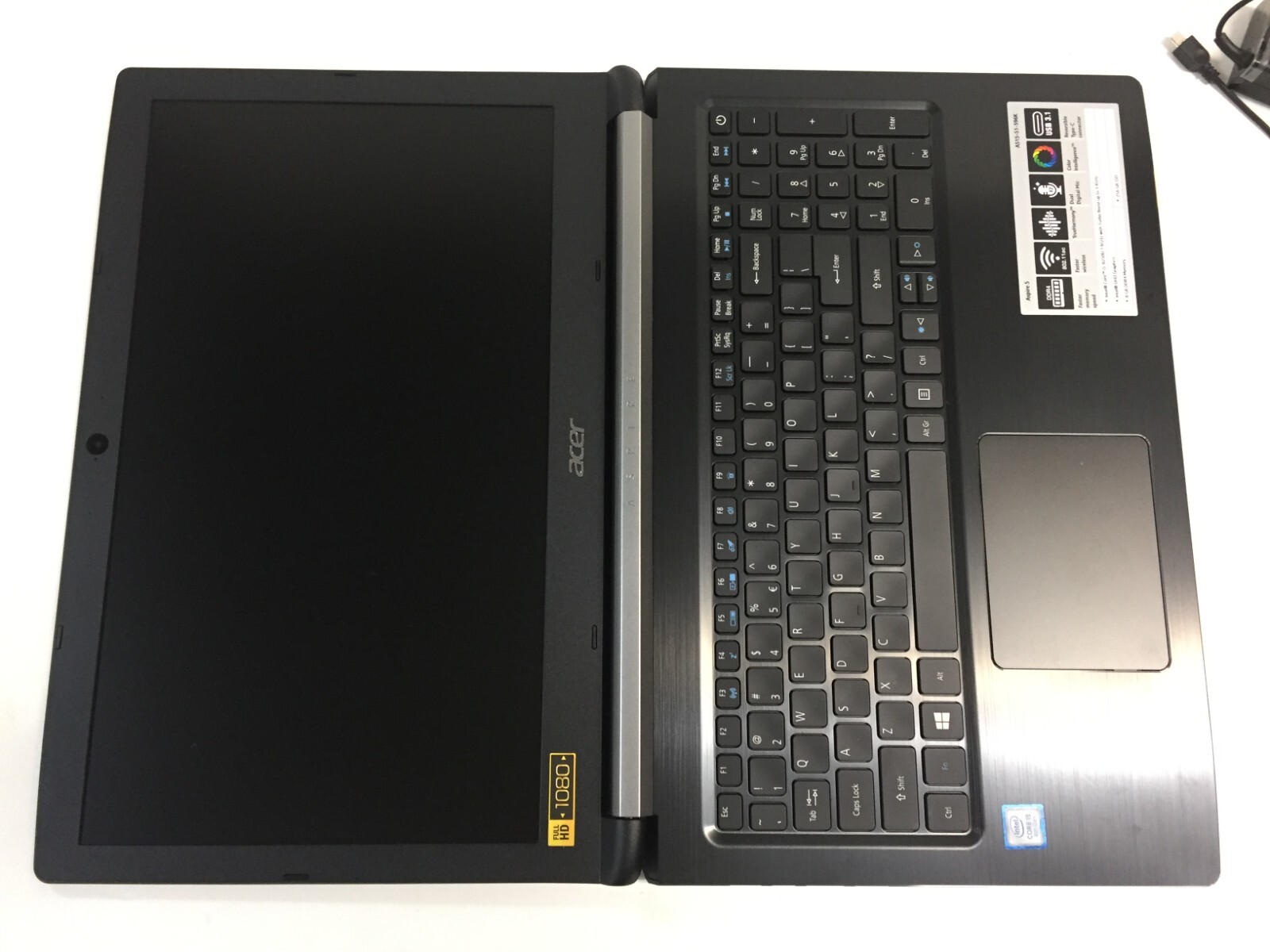*Bad Battery*Acer Aspire 5 A515-51-596K 15.6″ Laptop/i5-8250U/8GB/256GB SSD/W10H