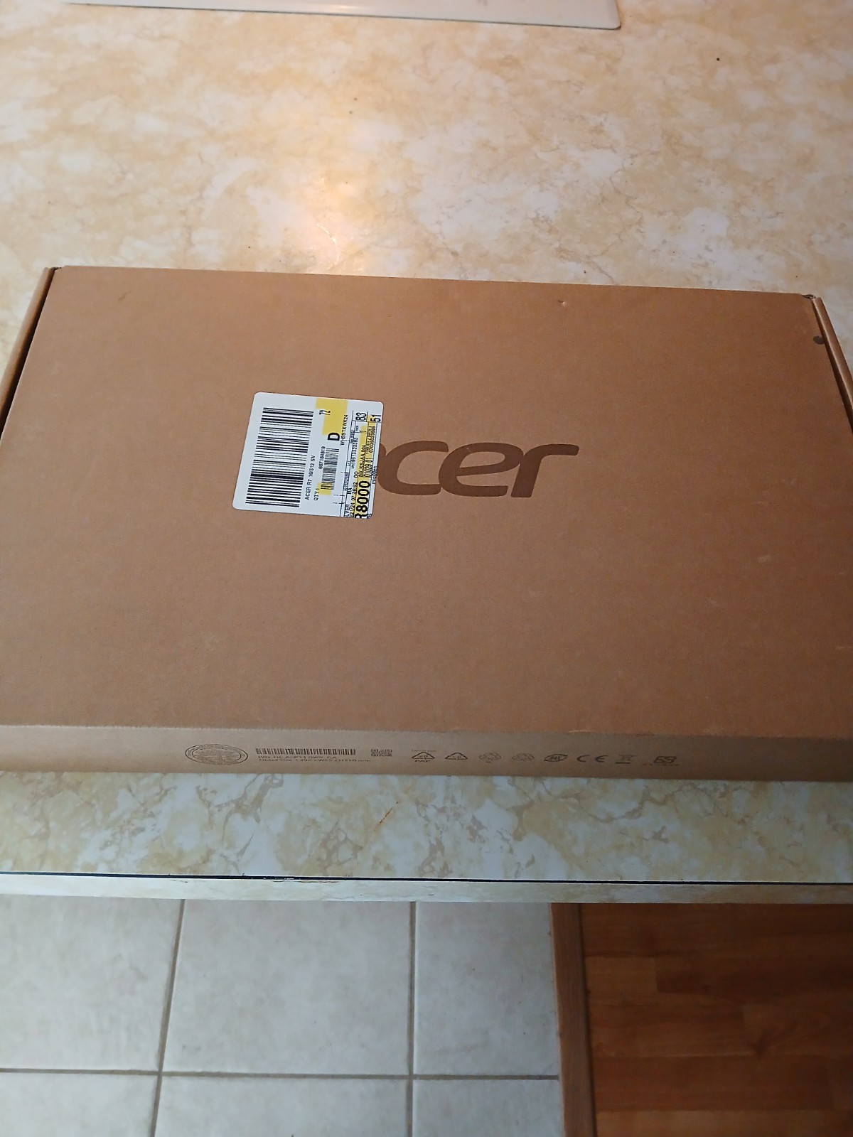 Acer Aspire 3 Ryzen 7 5700U Laptop Pure Silver