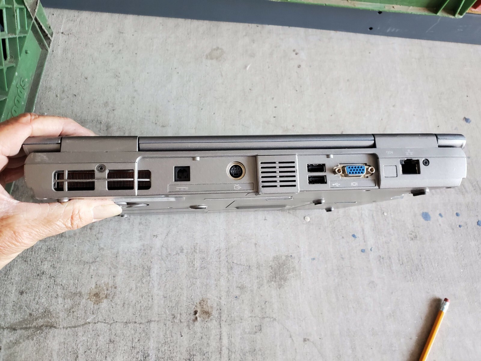 Dell Inspiron 1100 PP07L Laptop for Parts or Repair