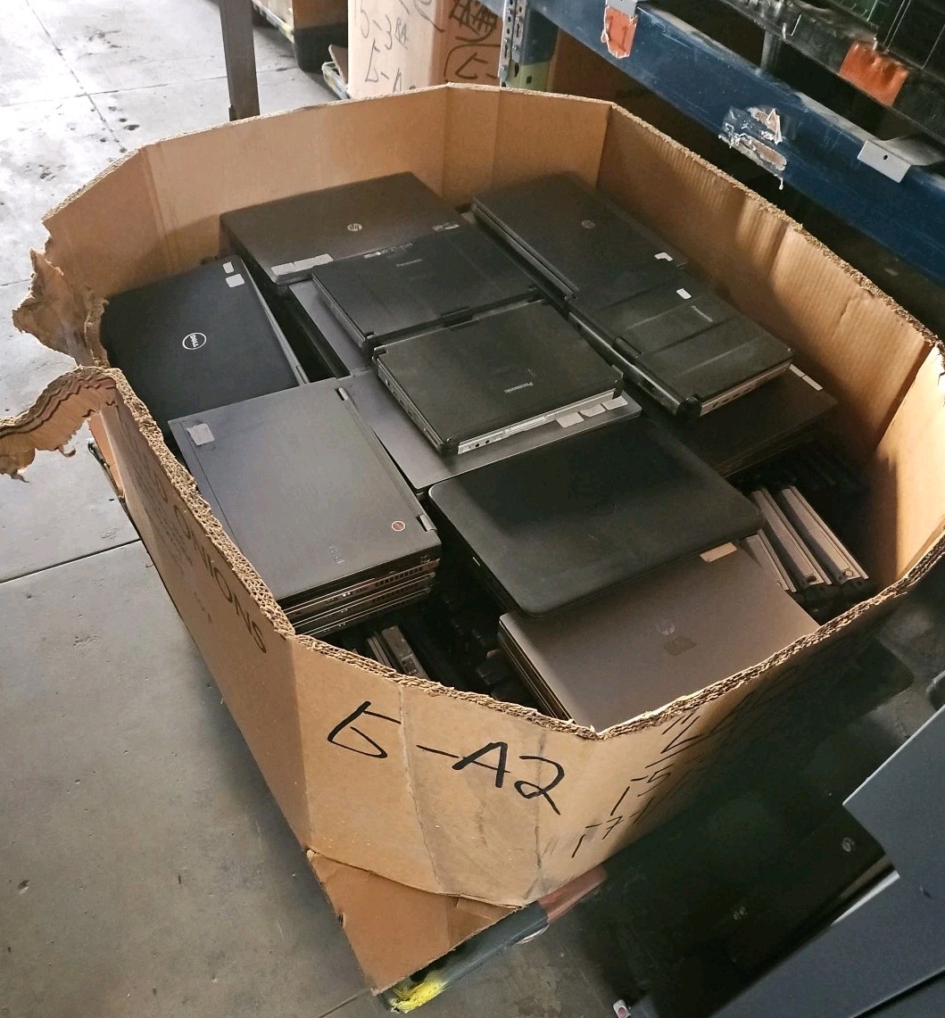 Lot of (209) Mixes Used Laptops i5 to i7 1st Gen to 4th Gen, Bios Tested only
