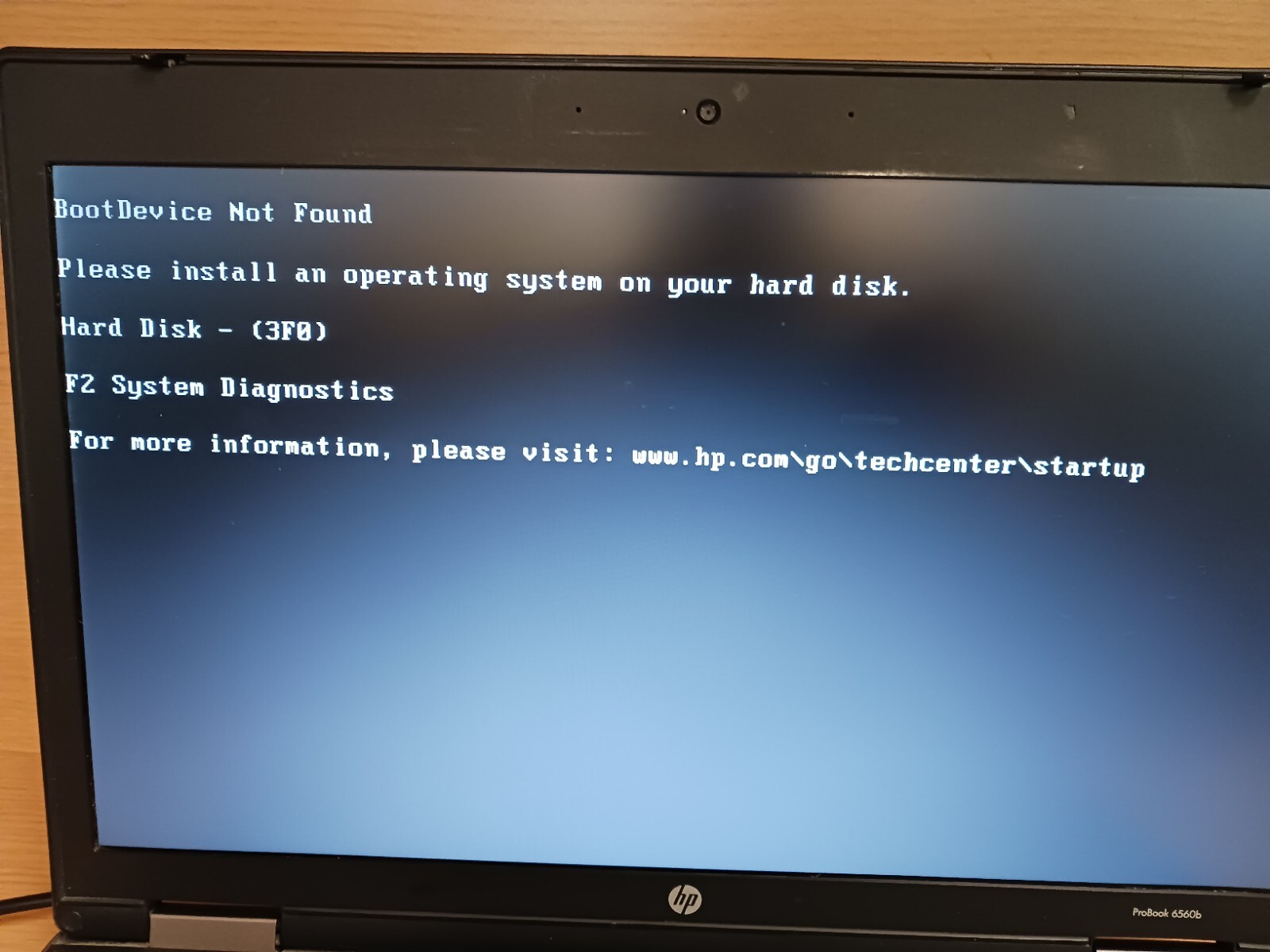 HP ProBook 6560b Laptop Intel Core i5 CPU, 4 GB RAM, No OS/HD/Battery/Charger FP