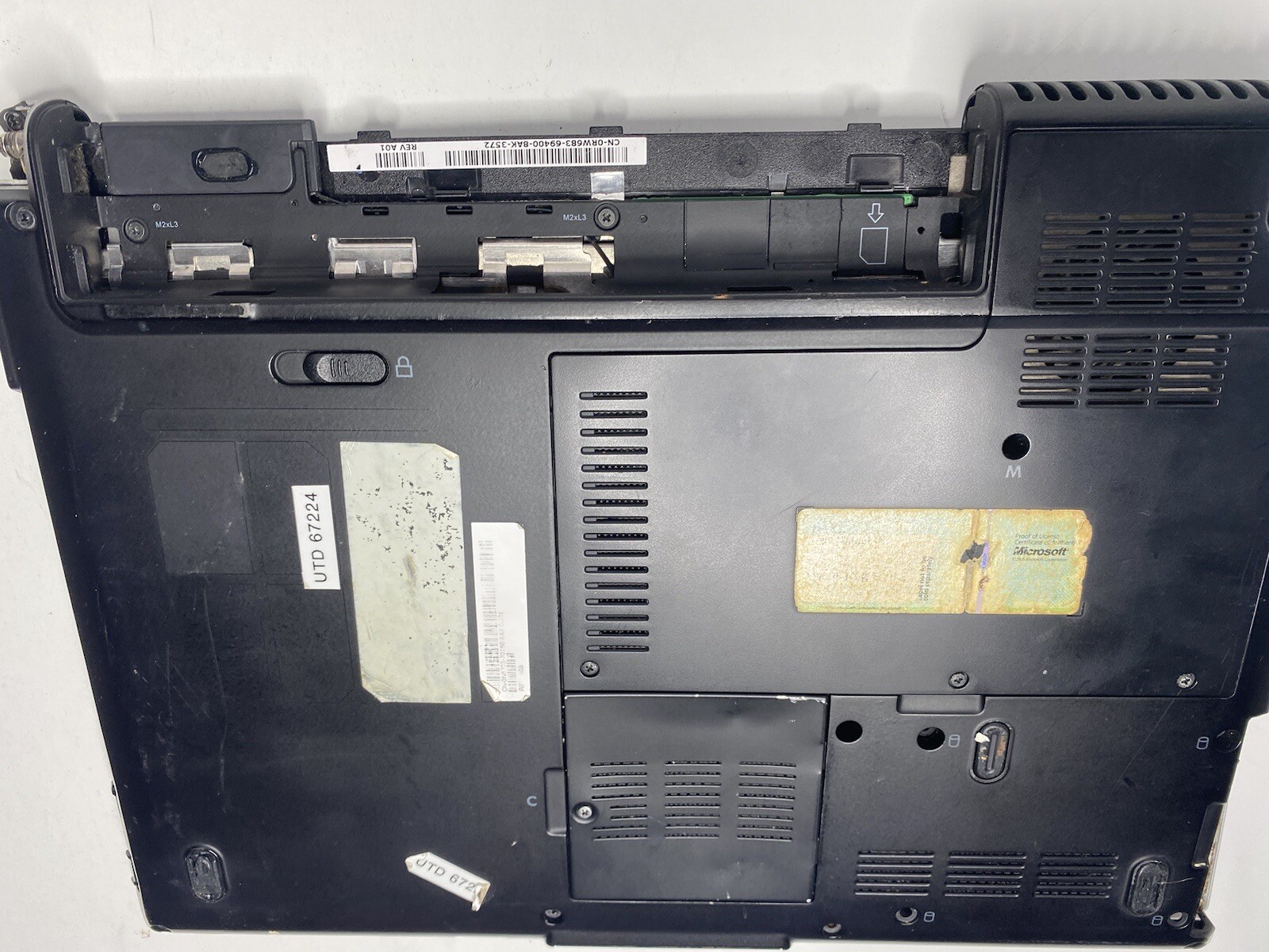 Dell XPS M1330 Core 2 Duo 2GHz No HDD boot to bios