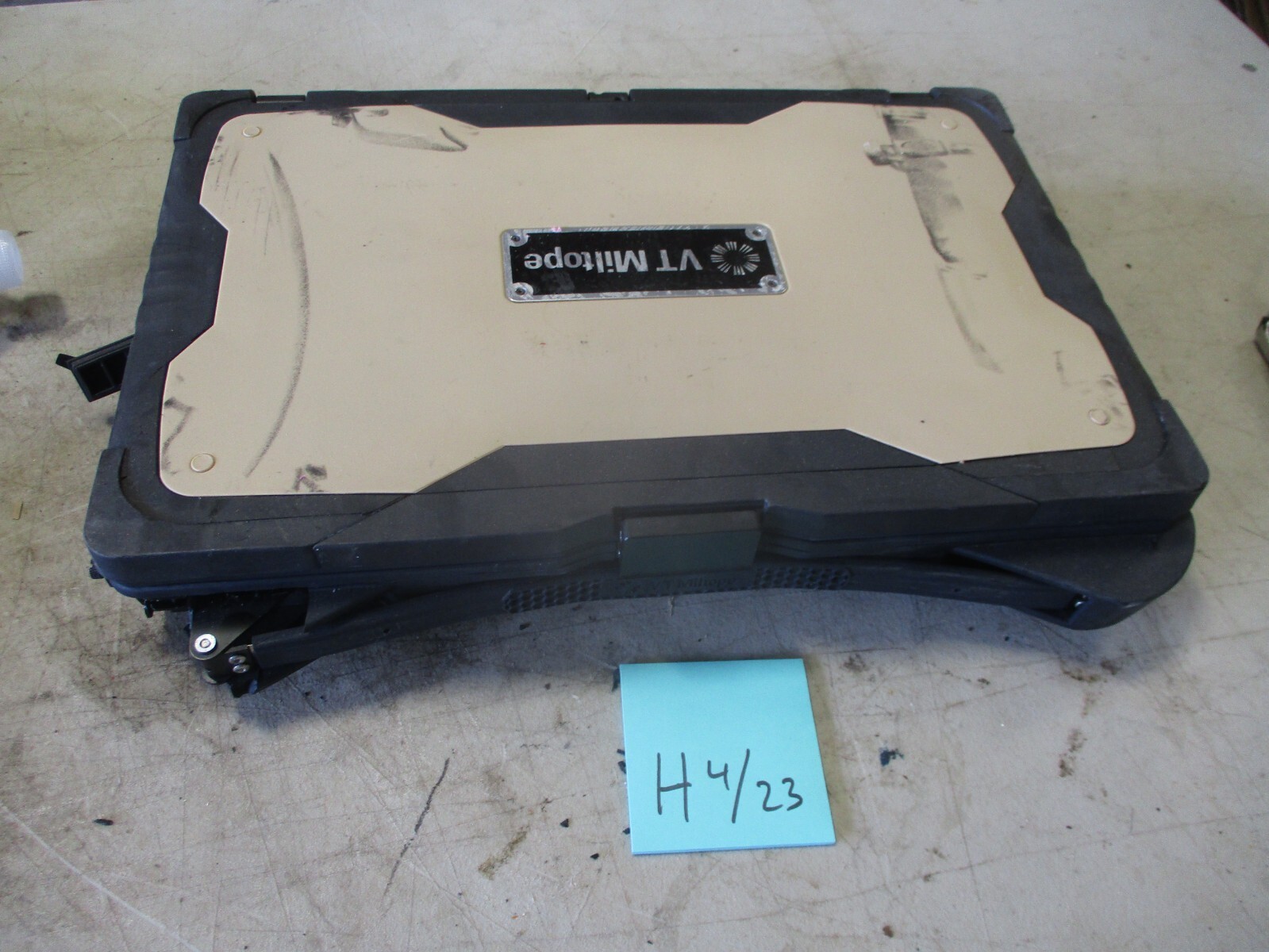 Used VT Miltope SRNC-17-G2 Semi-Rugged Notebook Computer Intel i7 No Drive HMMWV