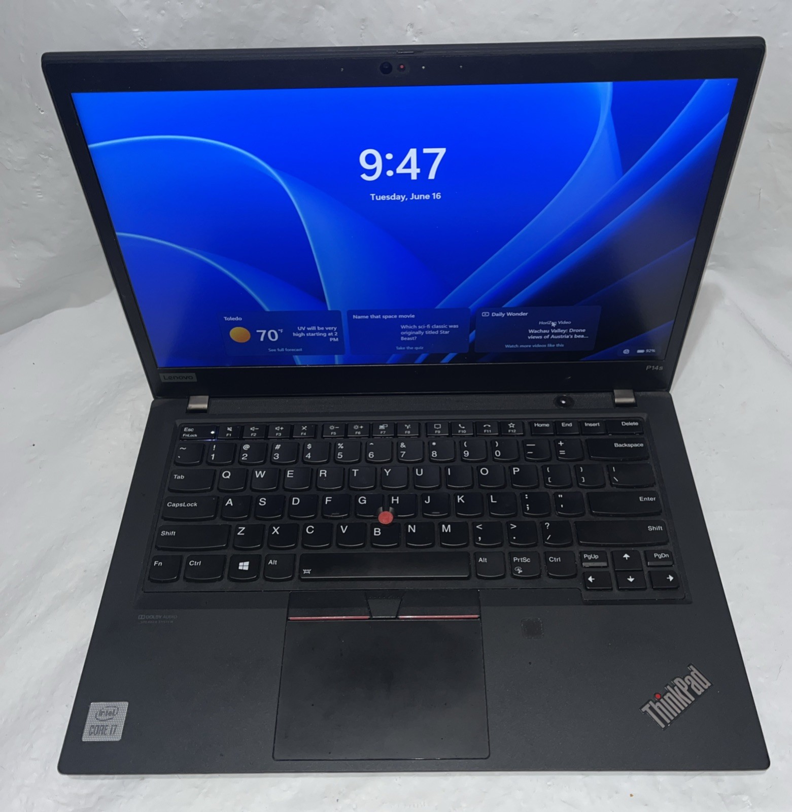 Lenovo ThinkPad P14s i7-10510U@1.8GHz, 16GB RAM, 512GB M2, Win 11 Pro