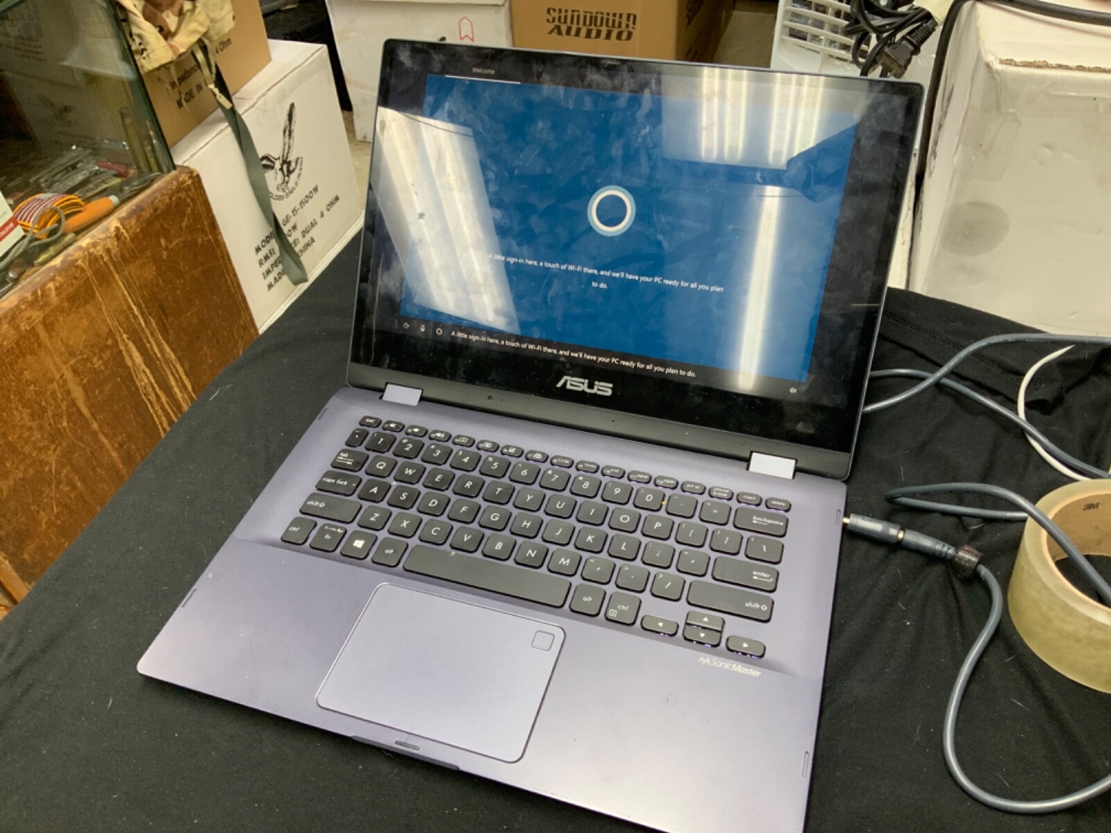 ASUS TP412F7 14″ i3-8145U 2.10GHz 4GB DDR4 128GB SSD Win 10