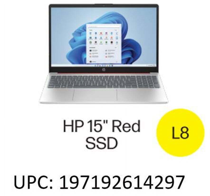 HP 15.6″ Laptop Intel N200 4GB RAM 128GB UFS Scarlet Red Win11 + Microsoft 365