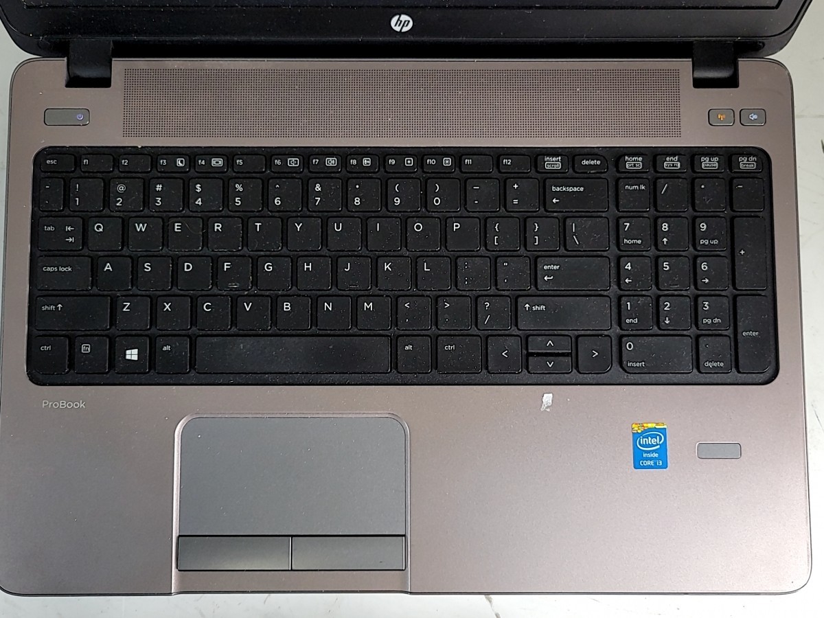 HP PROBOOK 450 G1 F2P37UT-ABA Laptop Intel Core I3-4000M 4GB 500GB SEE NOTES
