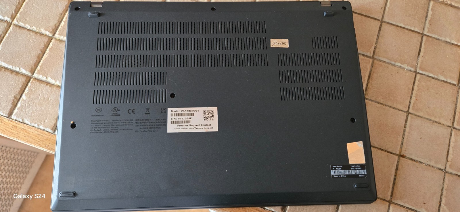 Reconditioned Lenovo ThinkPad P14s Gen 3 i7‑1280P vPro • 32GB • 1TB SSD Win 11