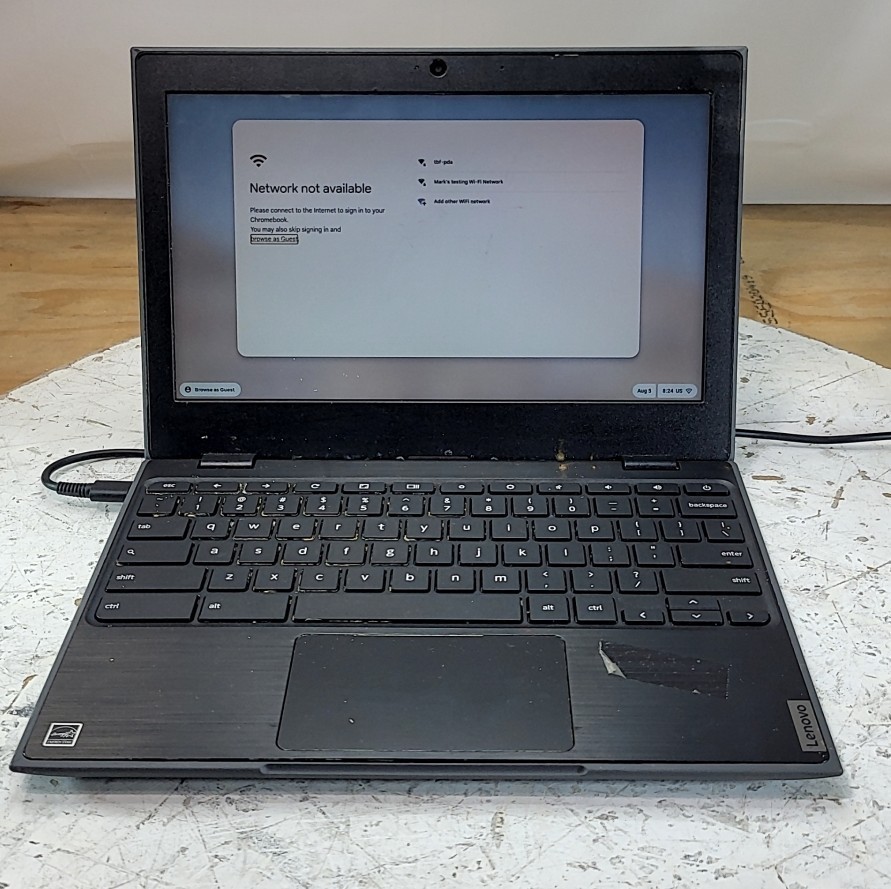 LENOVO 100e Chromebook 2nd gen MTK Laptop Intel Celeron N4020 4GB 32GB SEE NOTES