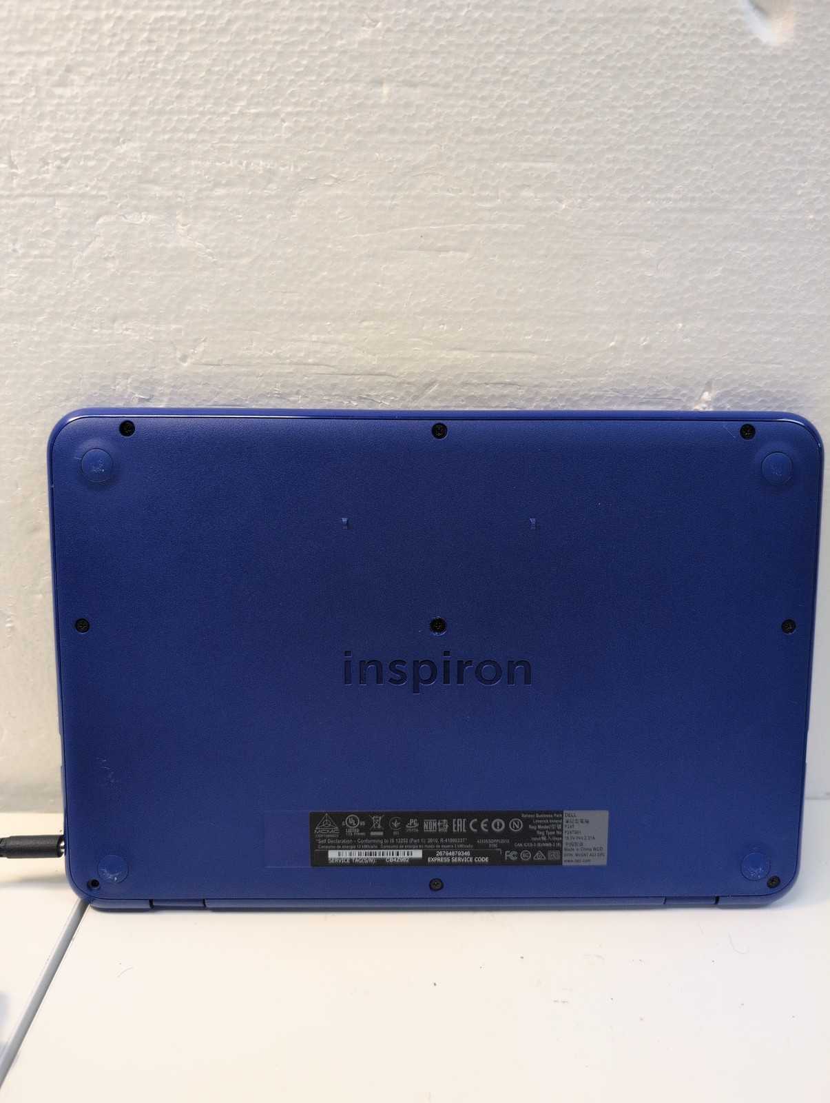 🎸 Dell Inspiron 11-3162 P24T001 11.6in Laptop Blue Celeron N3050 32GB (AS IS)