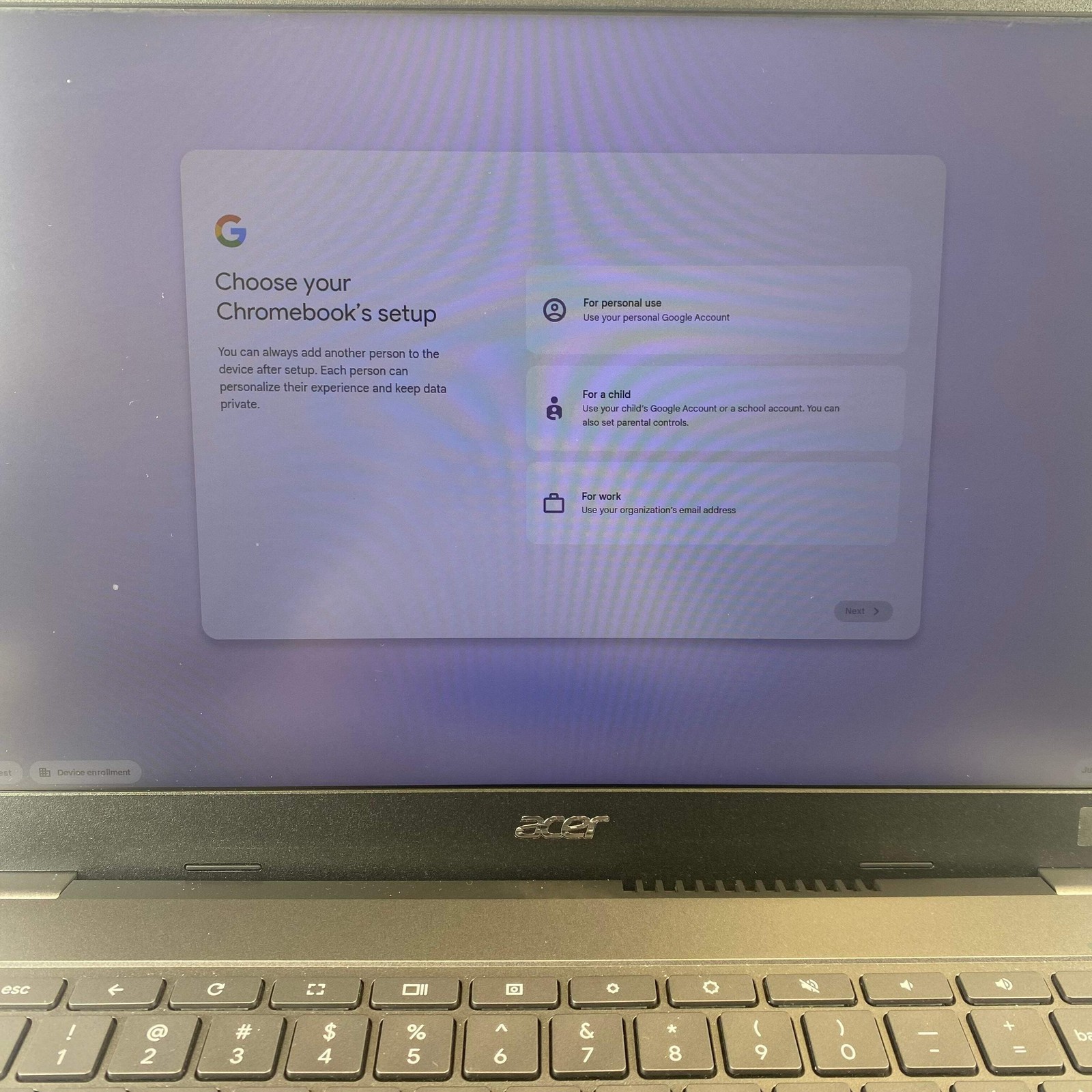 Acer Chromebook Plus 515 AN515-41 15.6″ i3-1215U 1.2GHz 8GB RAM 64GB SSD
