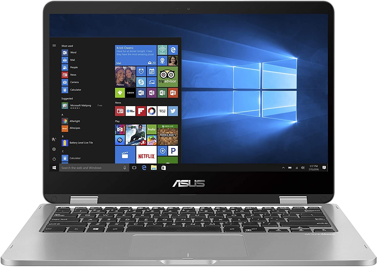 ASUS Vivobook Flip 14 14″ Touch Intel Celeron N4020 4GB 128GB eMMC W10H Laptop