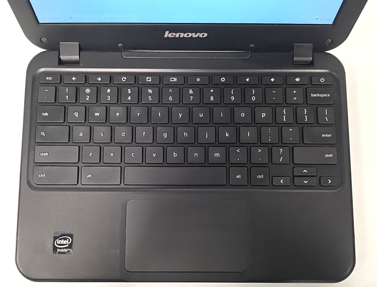 Lenovo N21 Chromebook 80MG| 11.6| Intel Celeron N2840| 2GB RAM| 16GB eMMC| Black