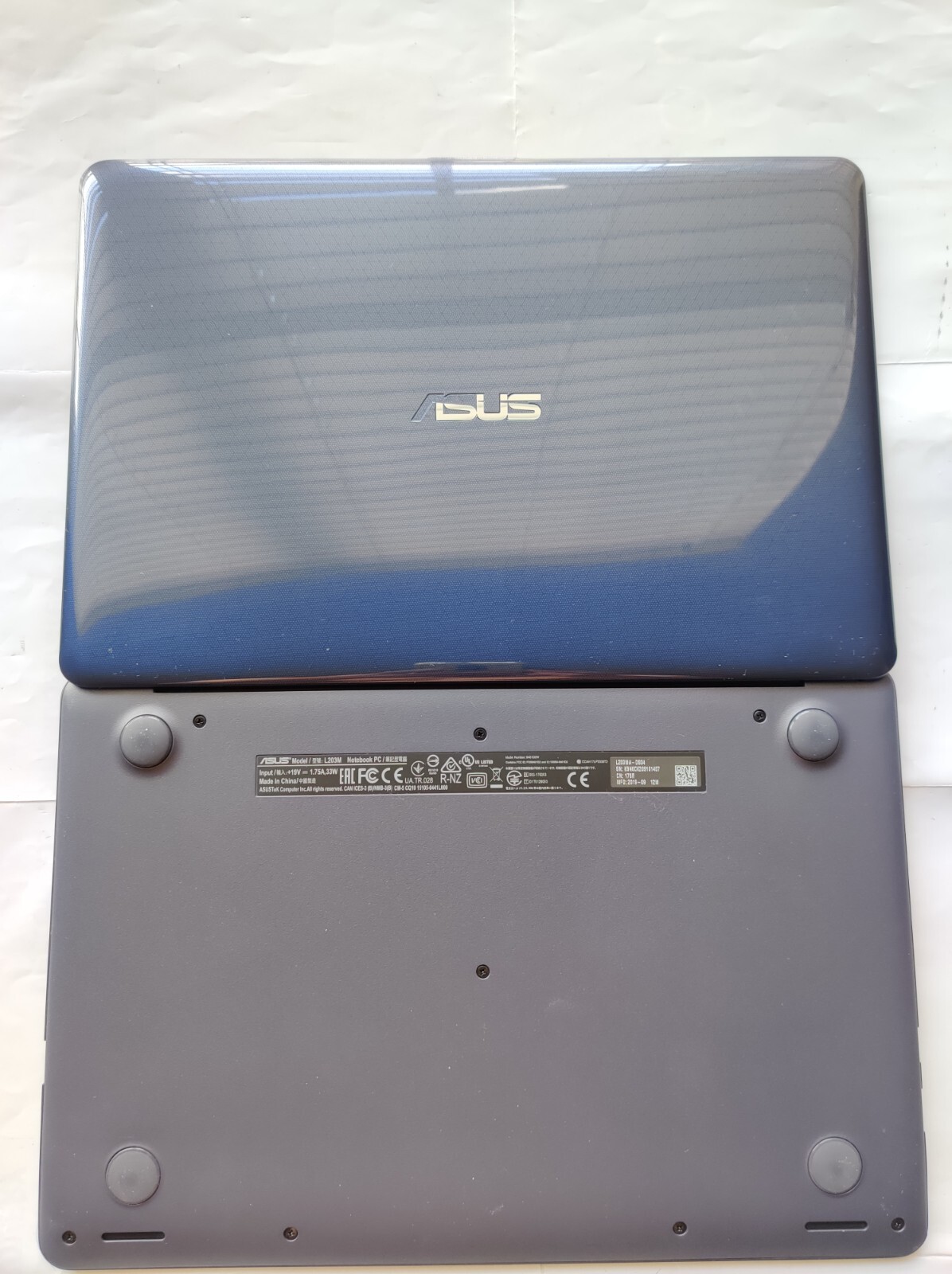 ASUS L203MA-DS04 11.6″ INTEL N4000 @ 1.10GHZ 4GB RAM 64GB eMMC WINDOWS 10