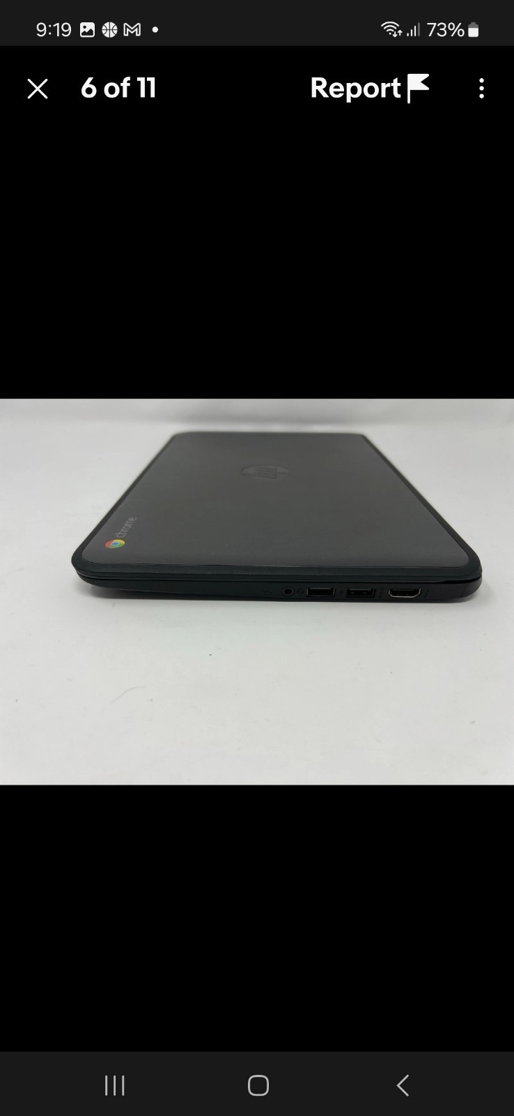 HP Chromebook 11 G4 11.6″ (16GB eMMC, Intel Celeron N2840, (V2W30UT#ABA)