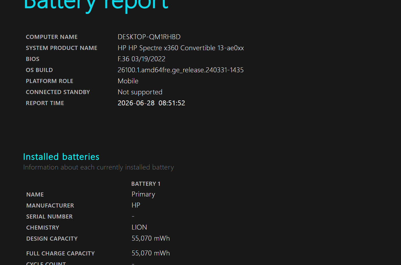 HP Spectre x360 13-ae0xx Core i7 16GB RAM 5121GB SSD 13.3″ Touch 2-in-1 _807