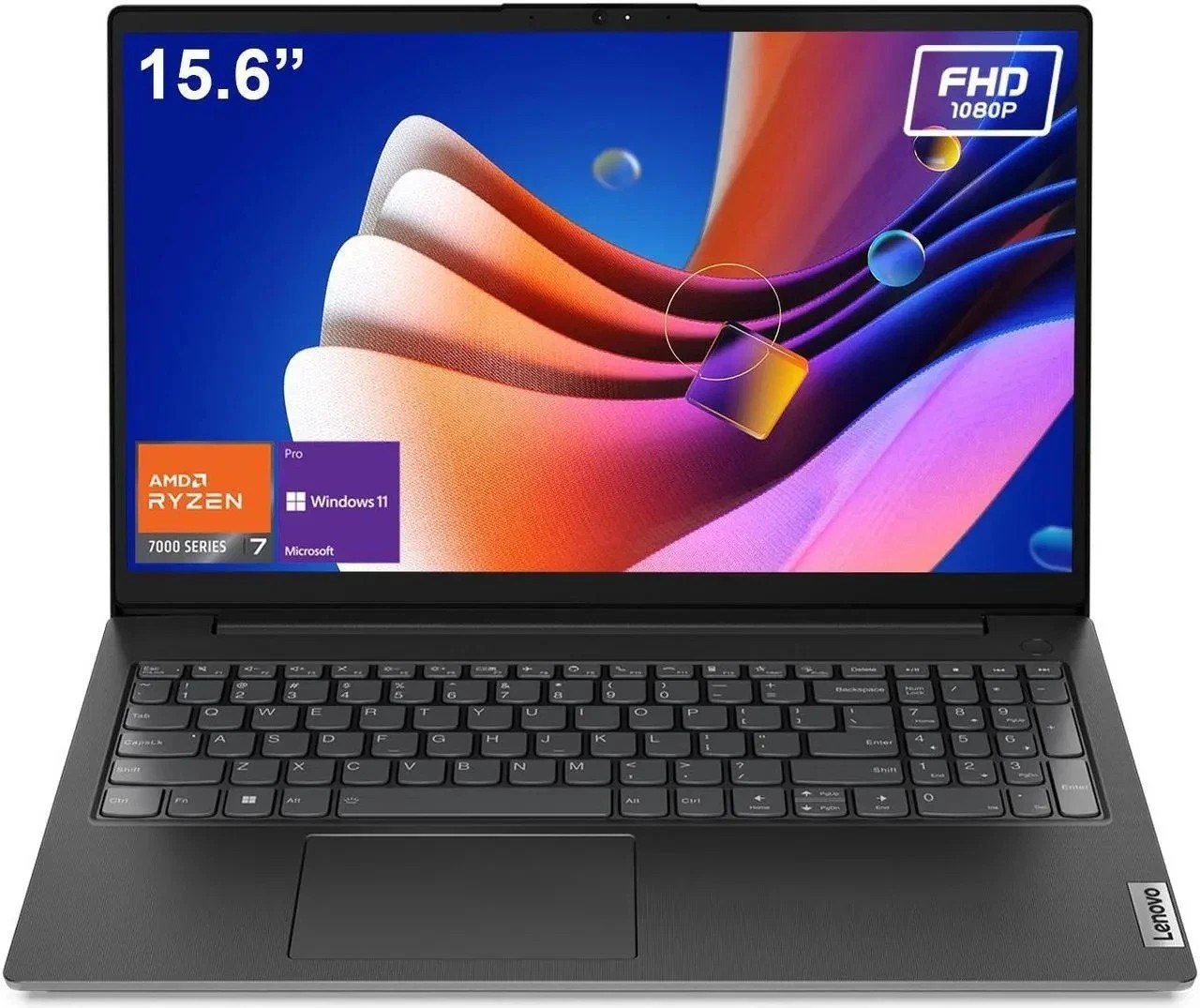 Lenovo V15 Gen 4 15.6″ FHD 8-Core Ryzen 7 7730U 40GB RAM, 256GB SSD, Webcam W11P