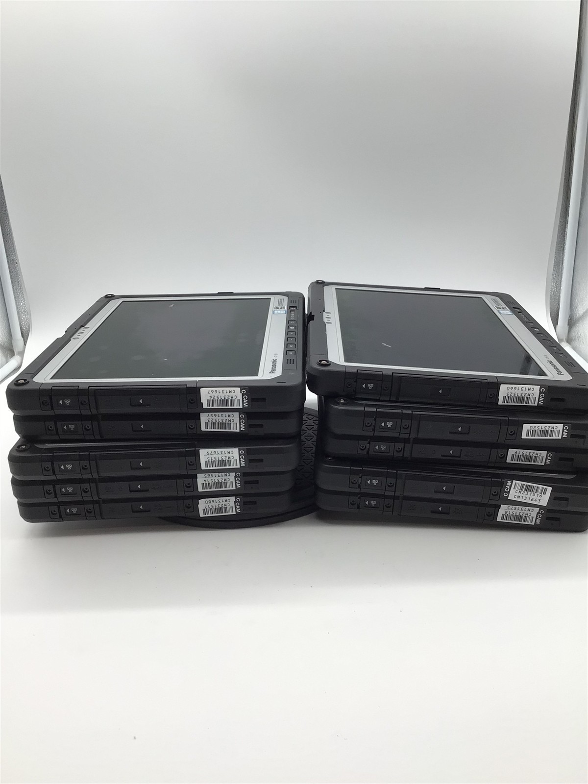 Lot of 10 Panasonic ToughBook CF-33 i5-7300U 2.60GHz/No HD *No Batt/Keyboard*