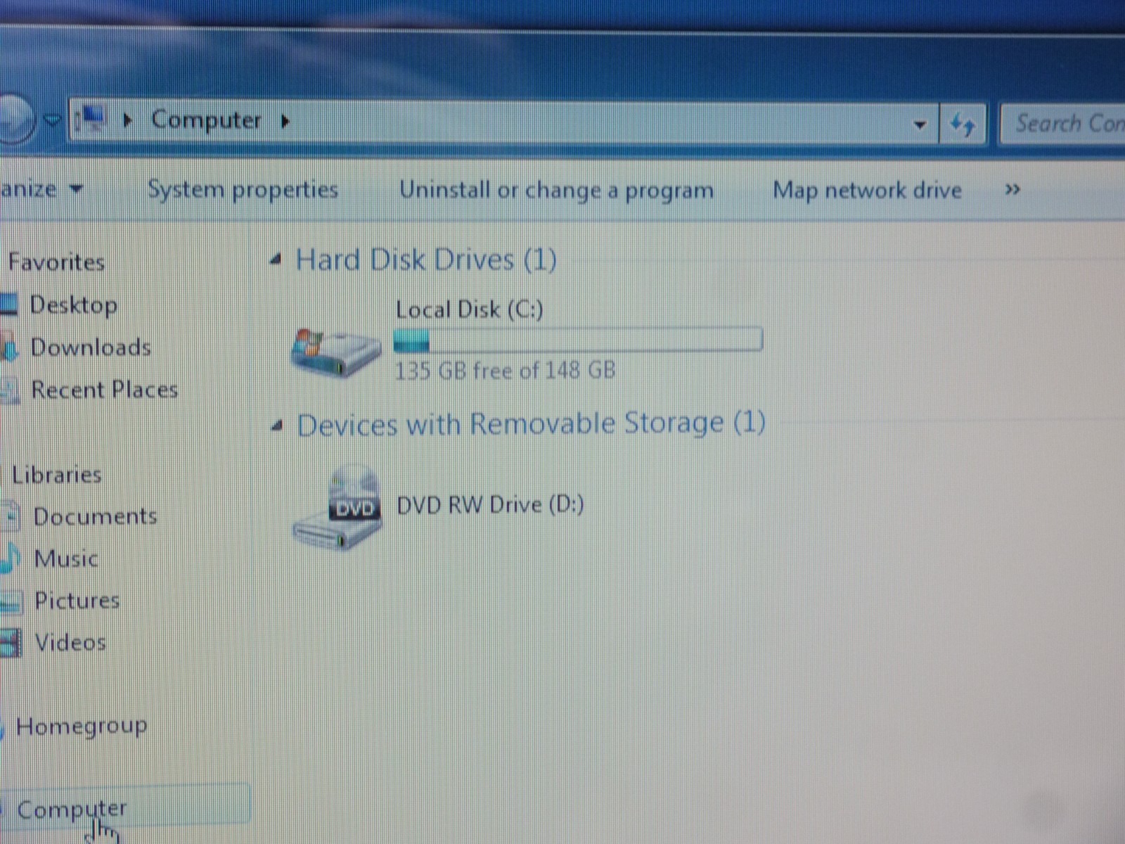 Dell Inspiron 1525 15.4″ Laptop – Pentium T2370 / 1GB Ram / 160GB HDD / Win7