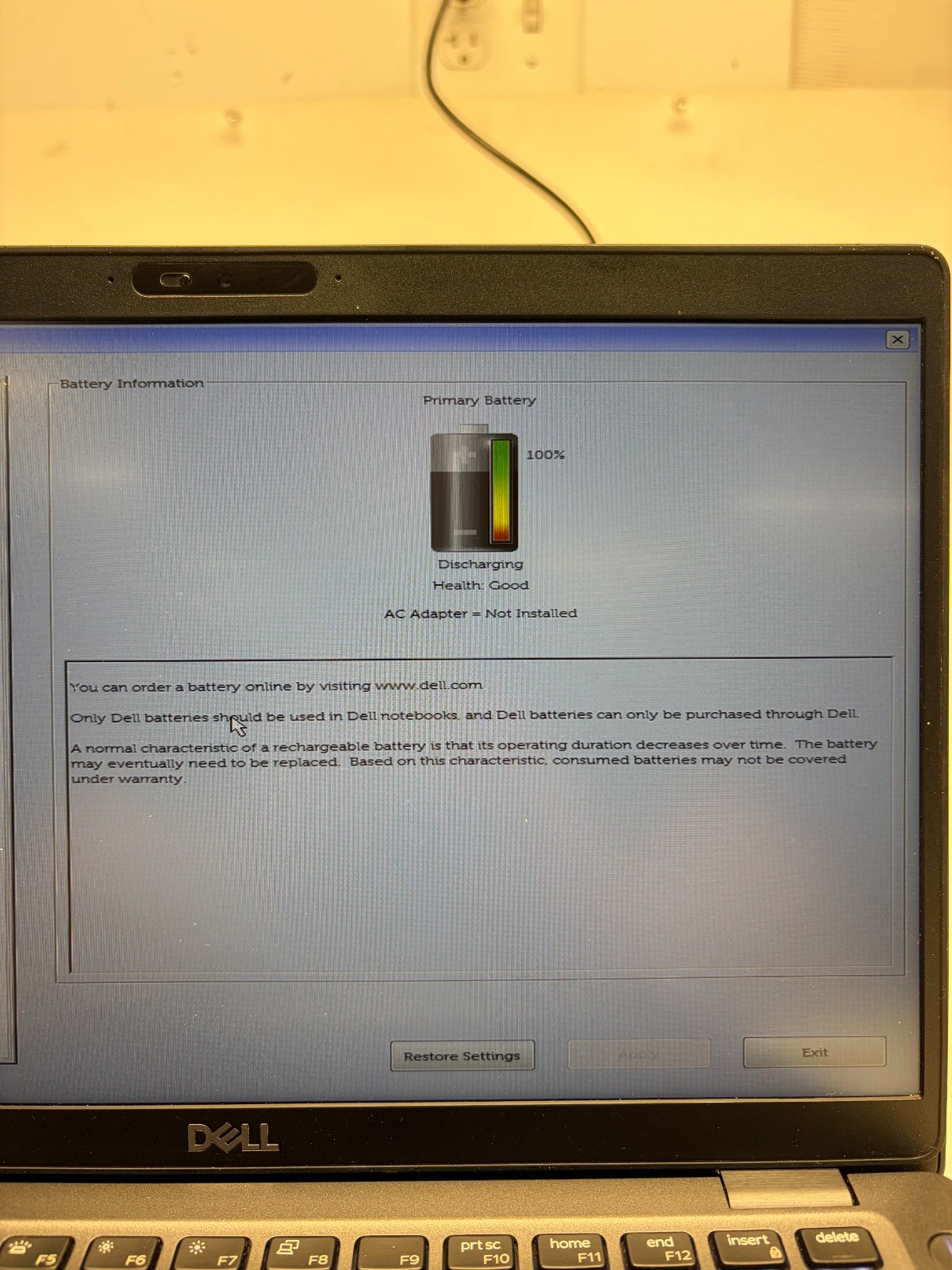 Dell Latitude 5400 w/ Power Supply