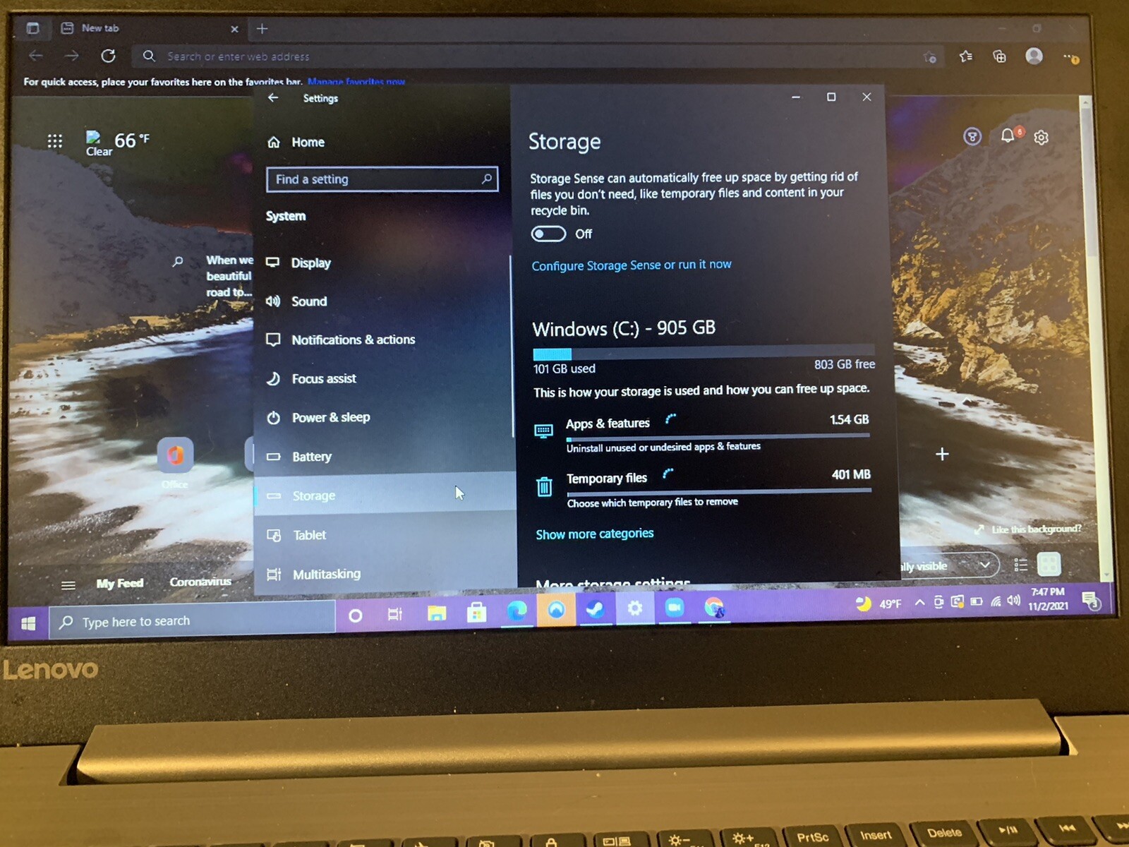 Lenovo 80XS00DJUS 15.6in” AMD A12 8GB Radeon R7 1TB