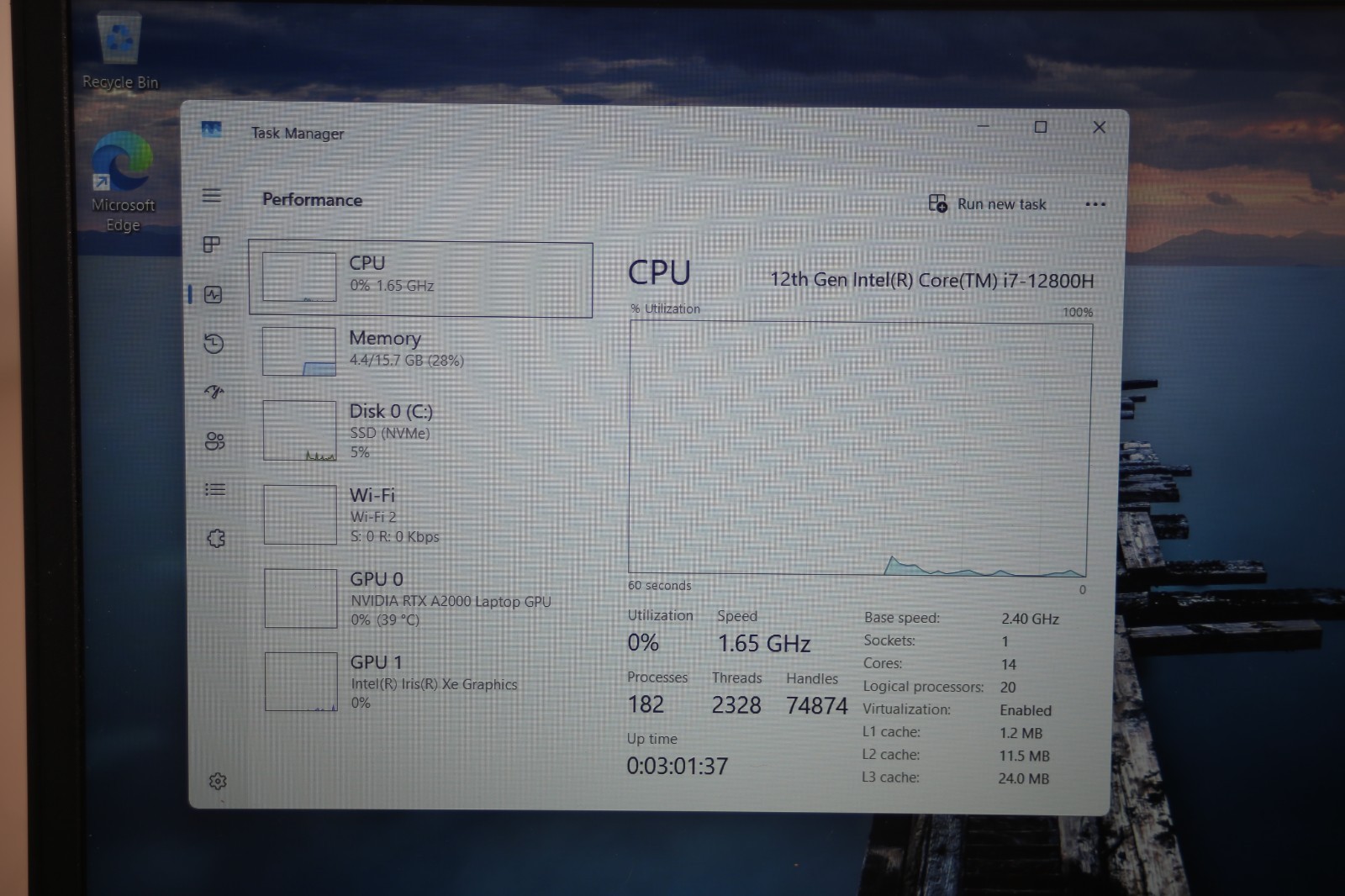 Lenovo ThinkPad P15v Gen 3 15.6″ Core i7-12800H 2.4Ghz 16GB 256GB SSD A2000 #2