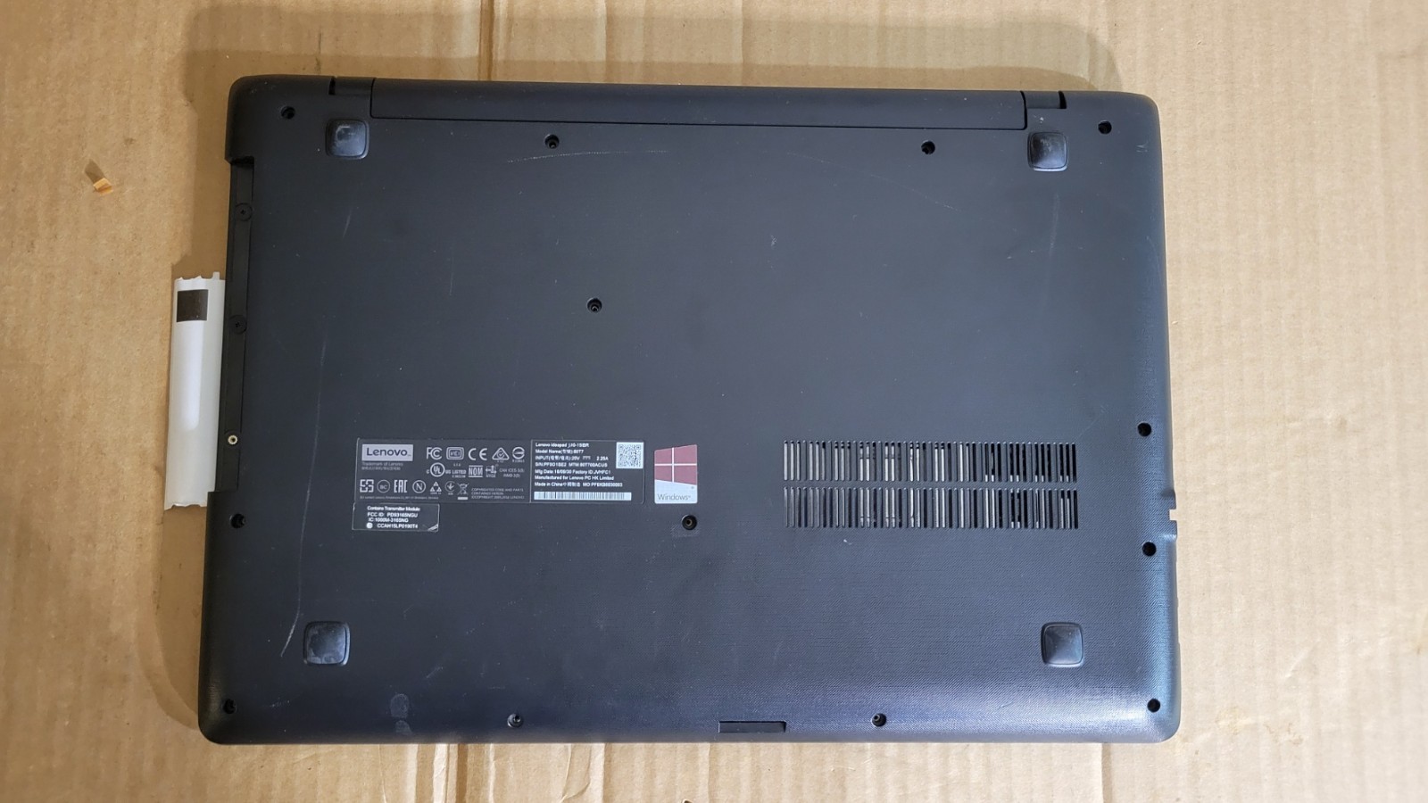 Lenovo IdeaPad 110-15IBR | N3710 1.6 Ghz | 4GB Ram | 320GB HDD | Win 11