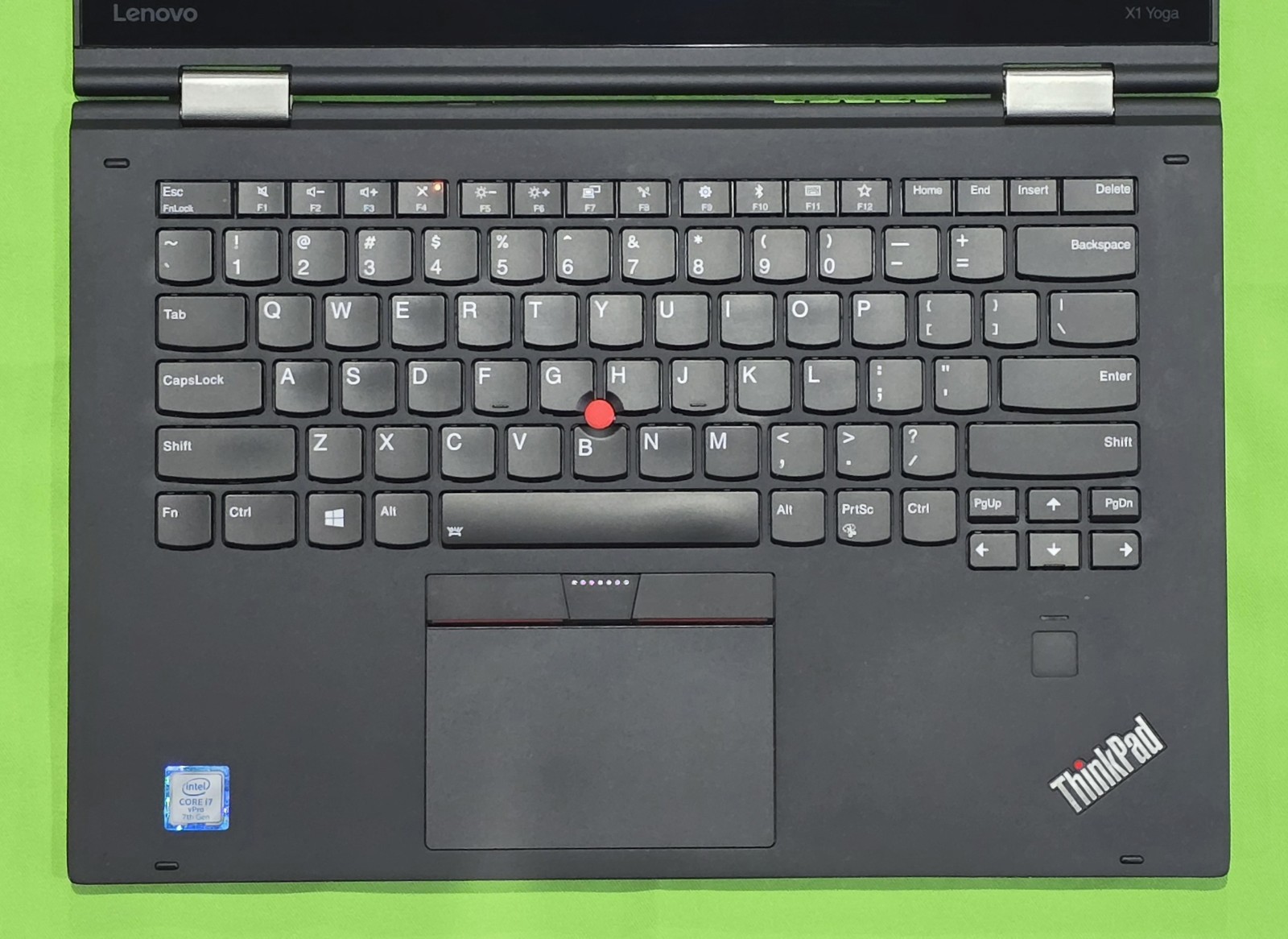 Lenovo X1 Yoga 2nd i7-7600U 16GB 512GB 2K Touch Ubuntu 24.04 OEM Install